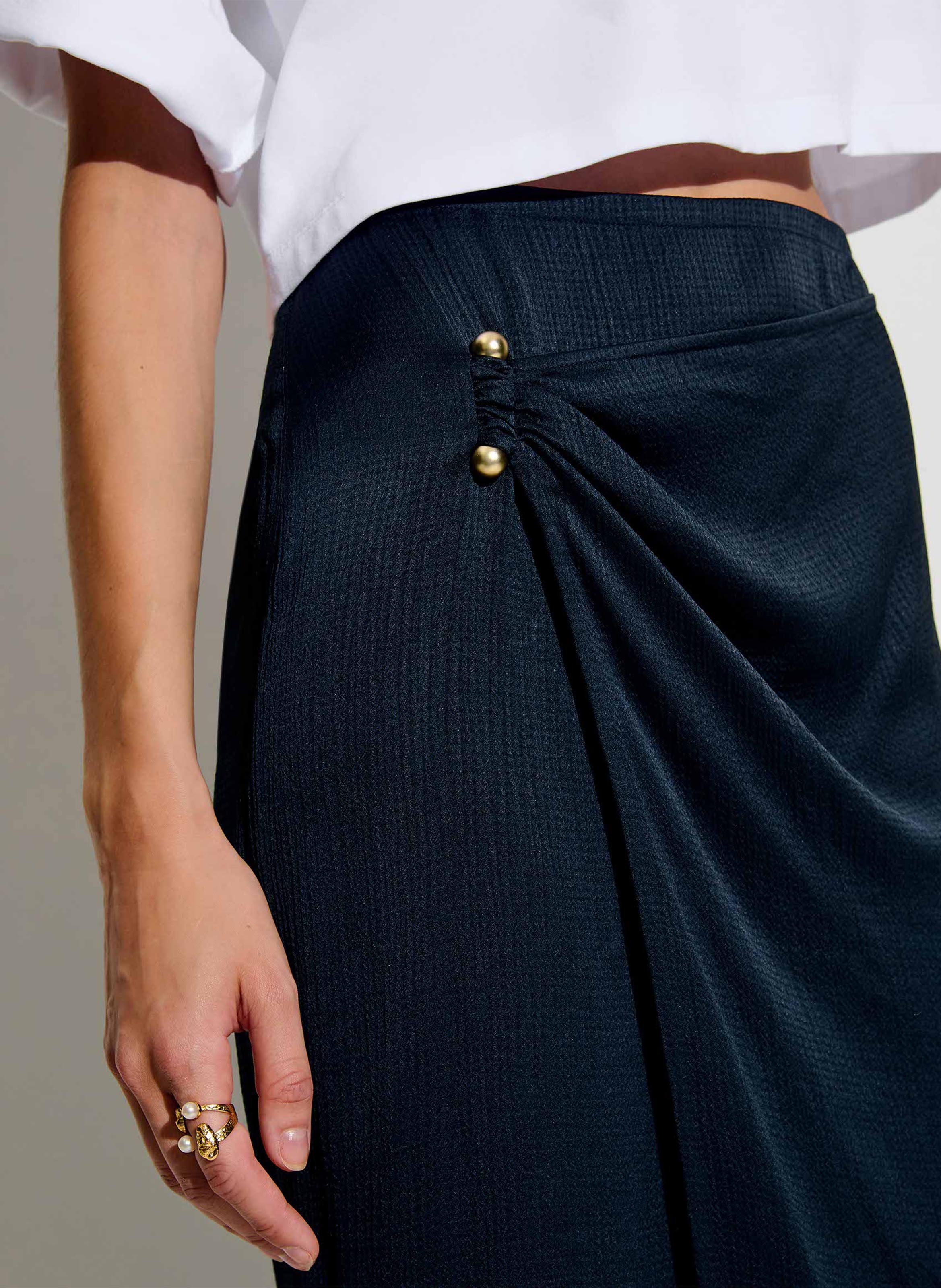 Chemise oversize col classique SESSUN Bleu