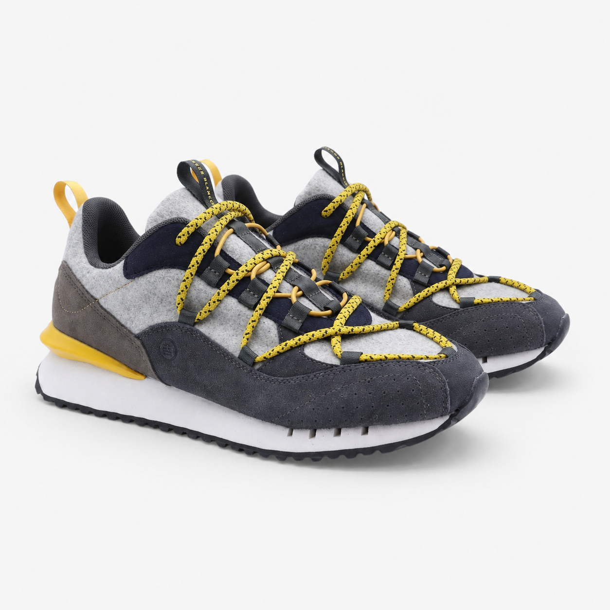 Asphalt grey Apollo sneakers SERGE BLANCO Grey