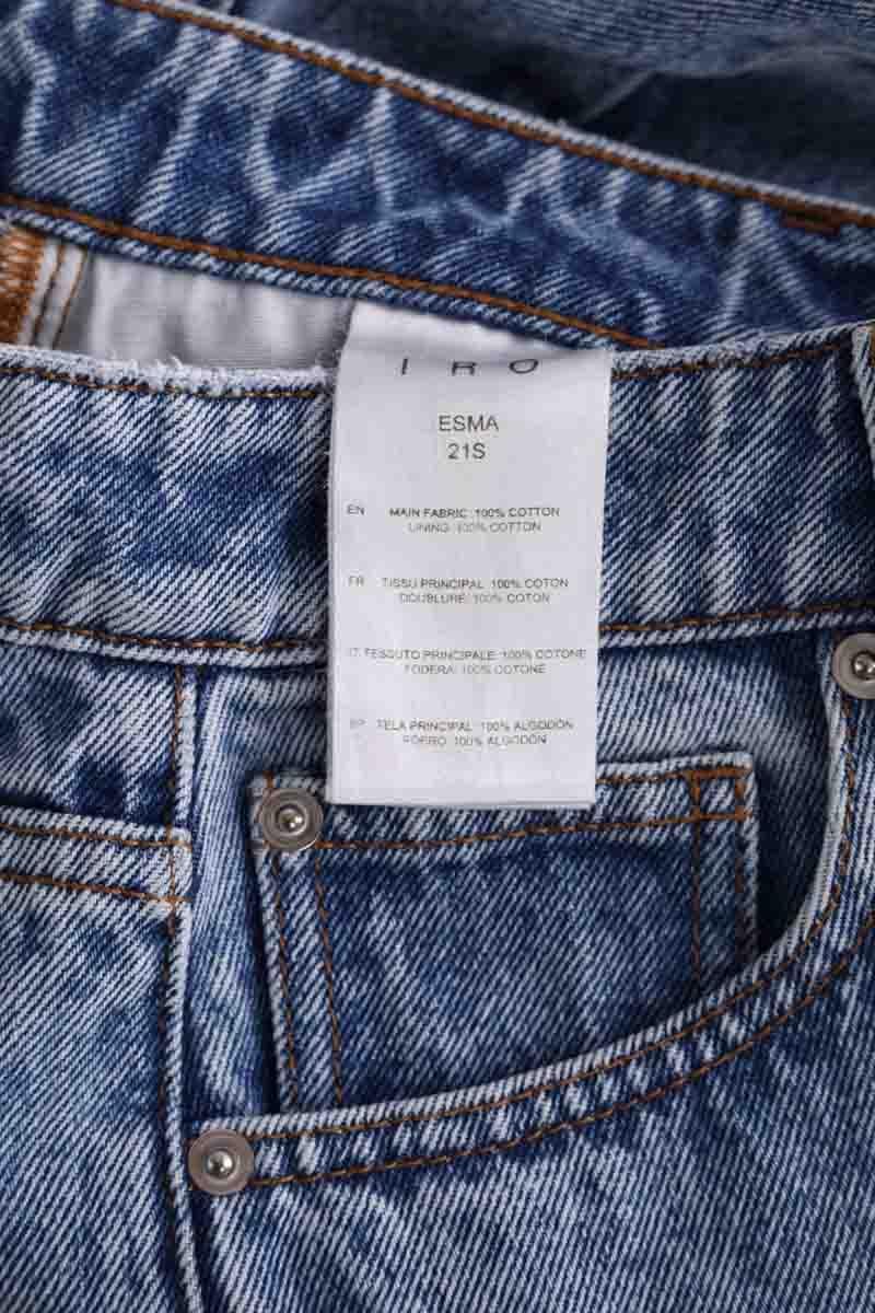 Straight jeans IRO - Seconde Main Blue