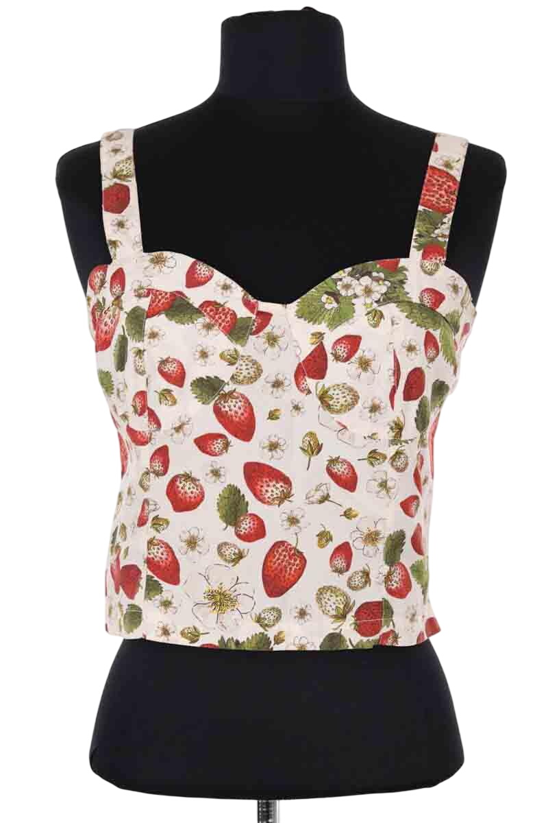 Azawood sleeveless top ROUJE - Seconde Main Multicolored