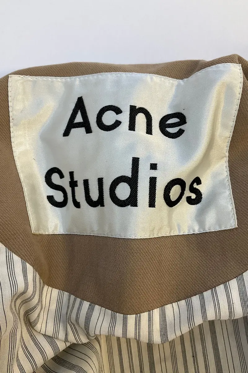 Coat ACNE STUDIOS - Seconde Main Beige