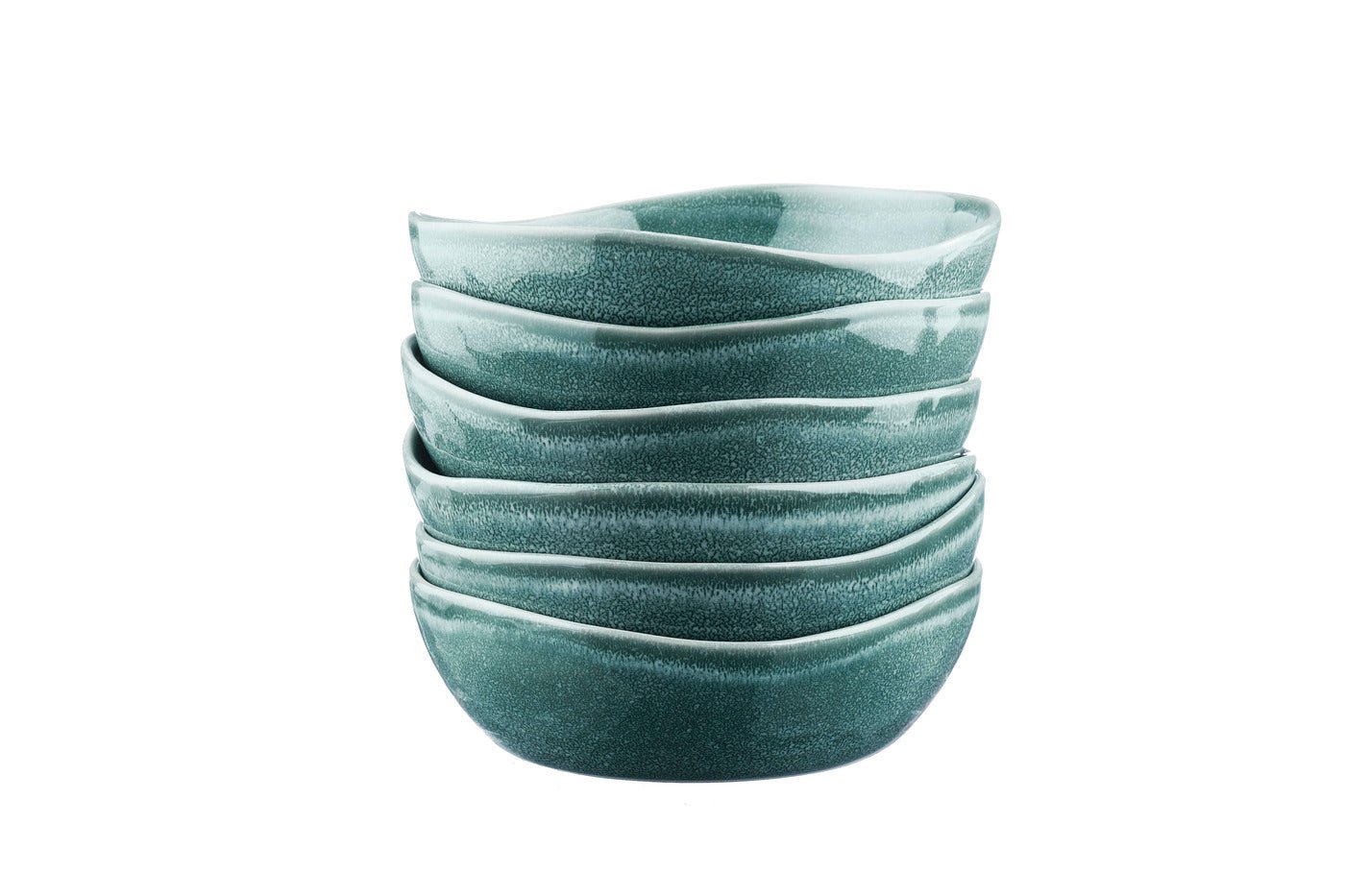 Magma bowl ø18.5cm - set of 6 - mint BJORN Blue