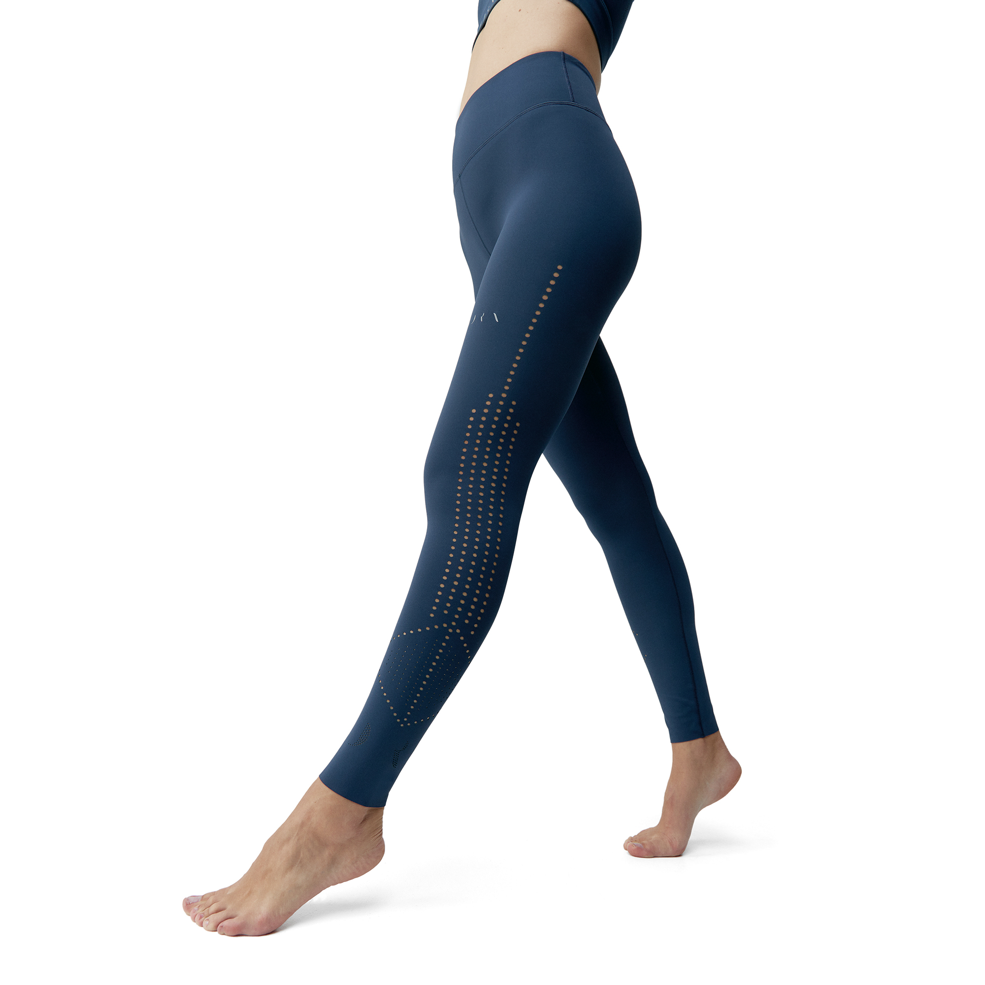 Legging with a unique design BORN LIVING YOGA Blue
