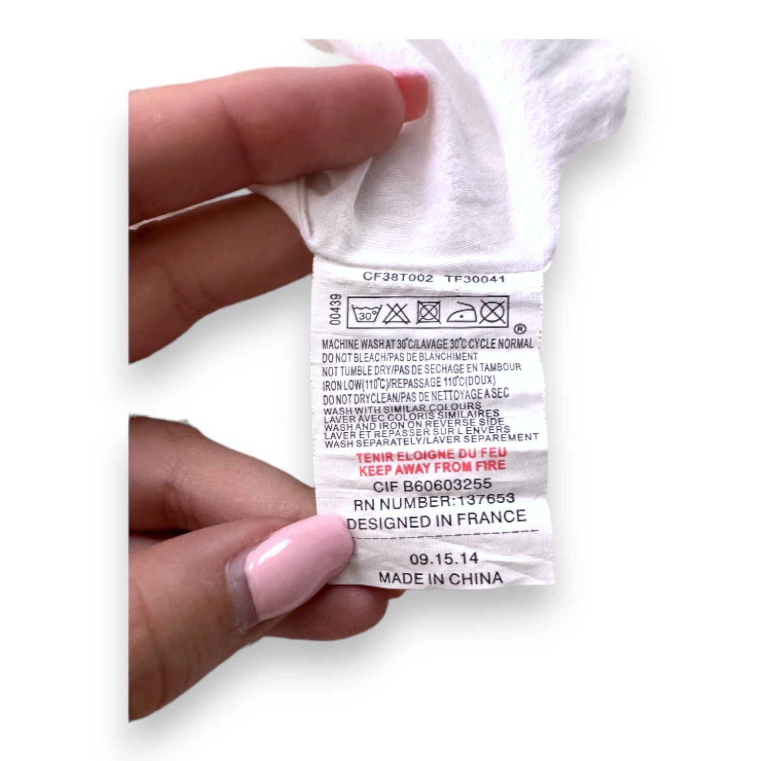 White baby dress - 6 months TARTINE ET CHOCOLAT - seconde-main White