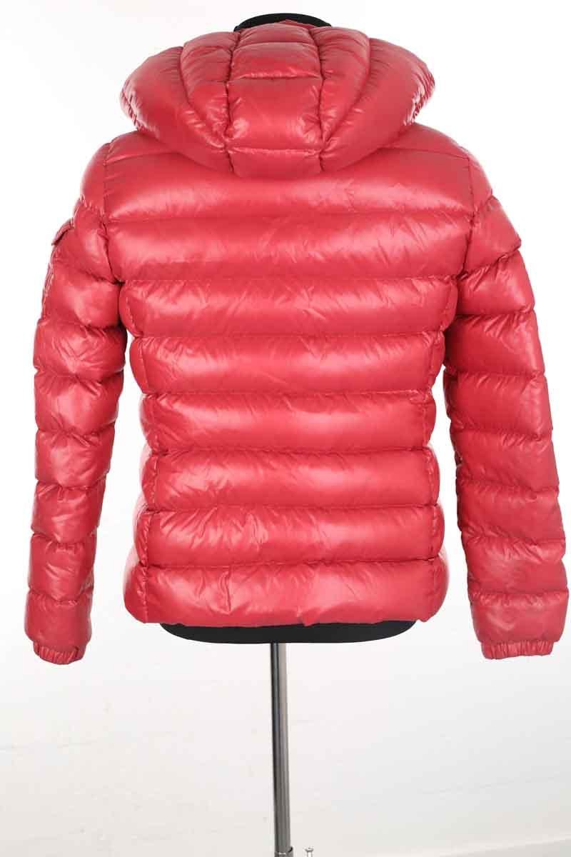 Lightweight quilted padded jacket with high neck MONCLER - Seconde Main Red