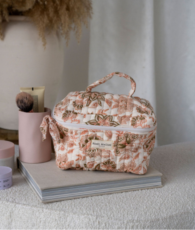 Toiletry bag BINDI ATELIER Beige