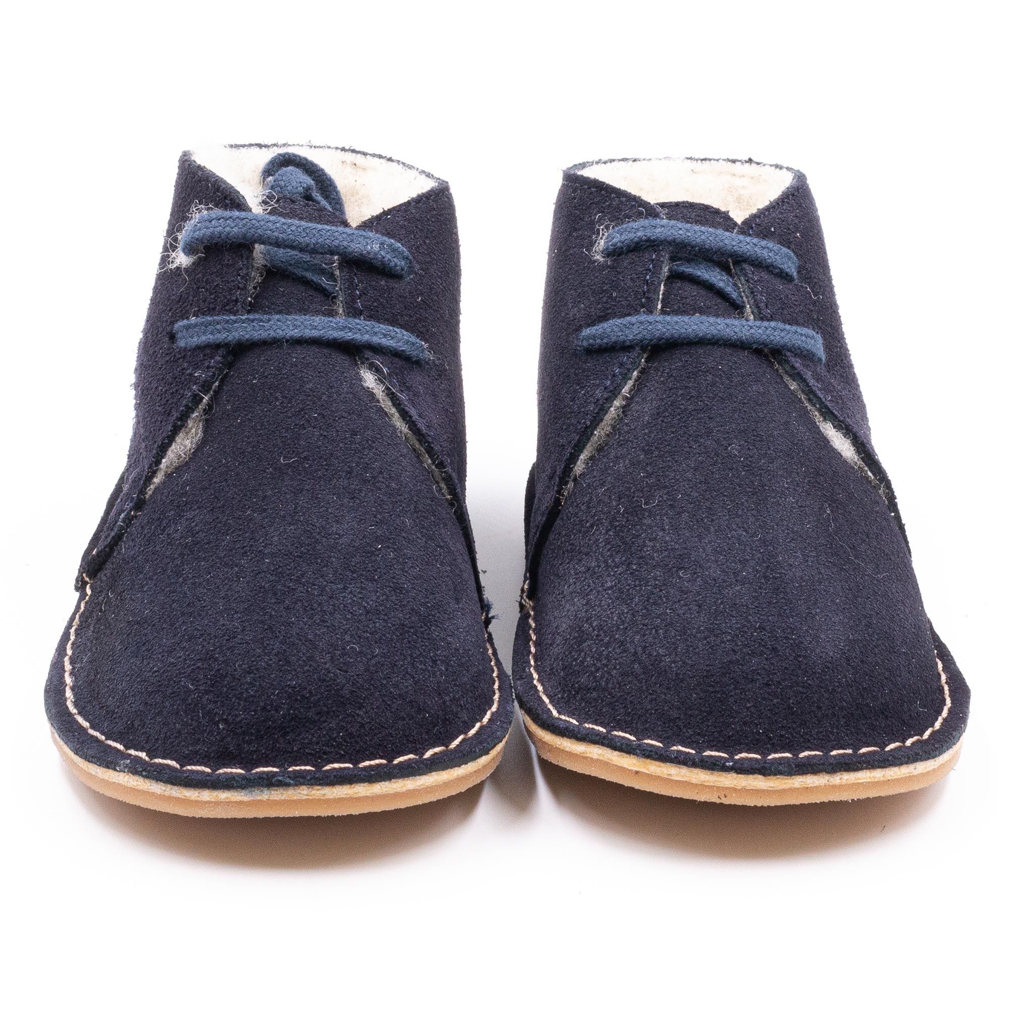 Baby lined slipper Boni & Sidonie Blue