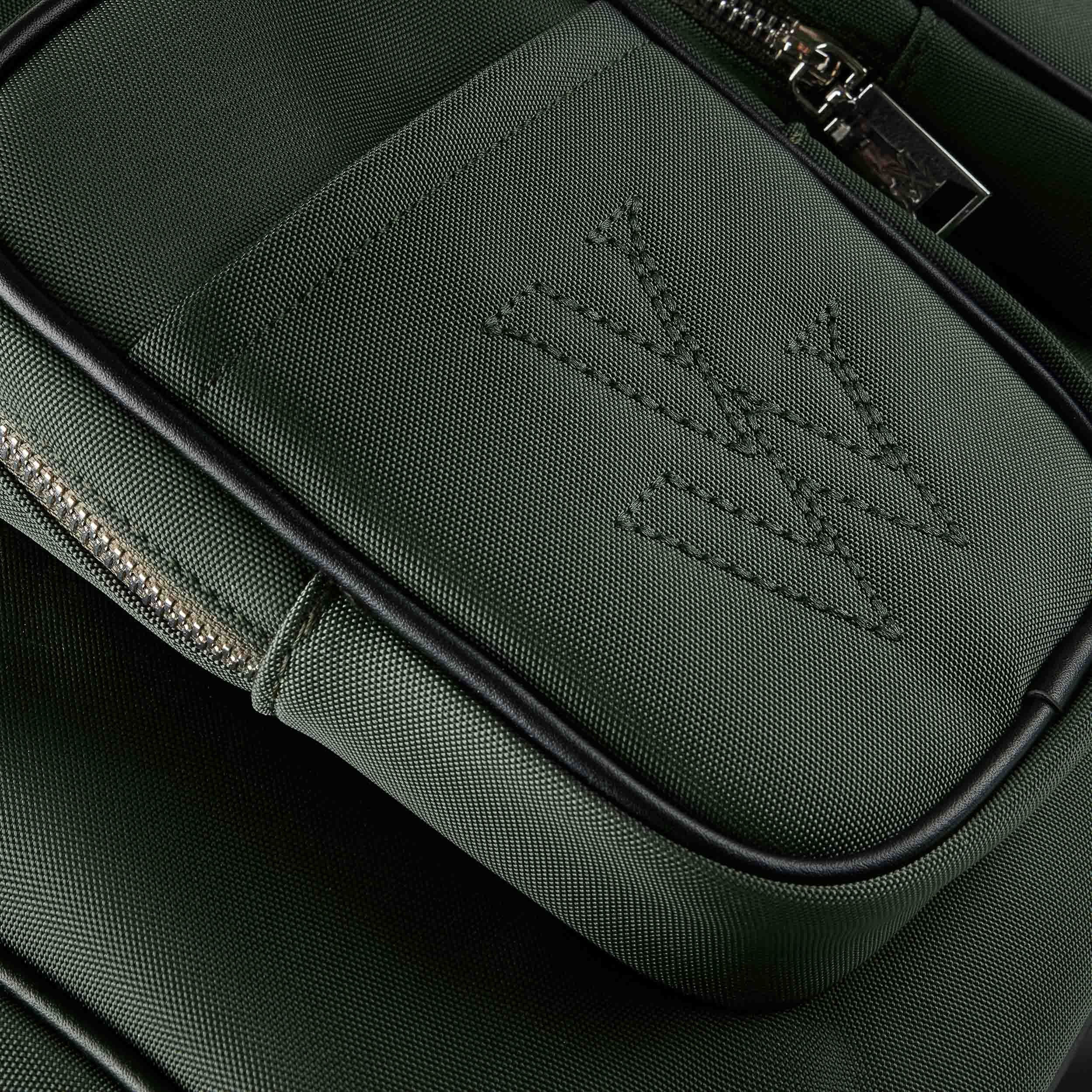 Oversized nylon bowling bag VANESSA WU Green