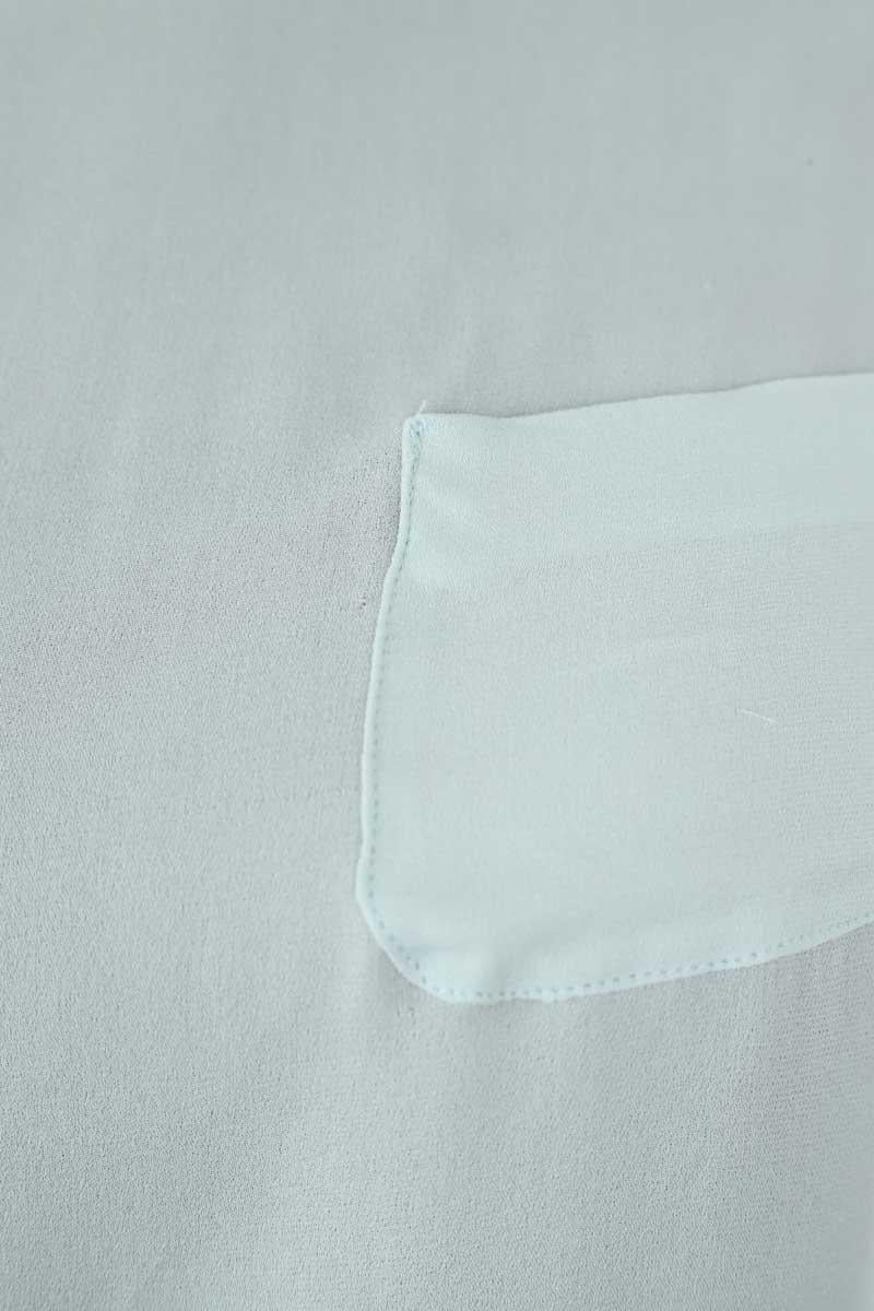 Silk blouse TARA JARMON - Seconde Main Blue