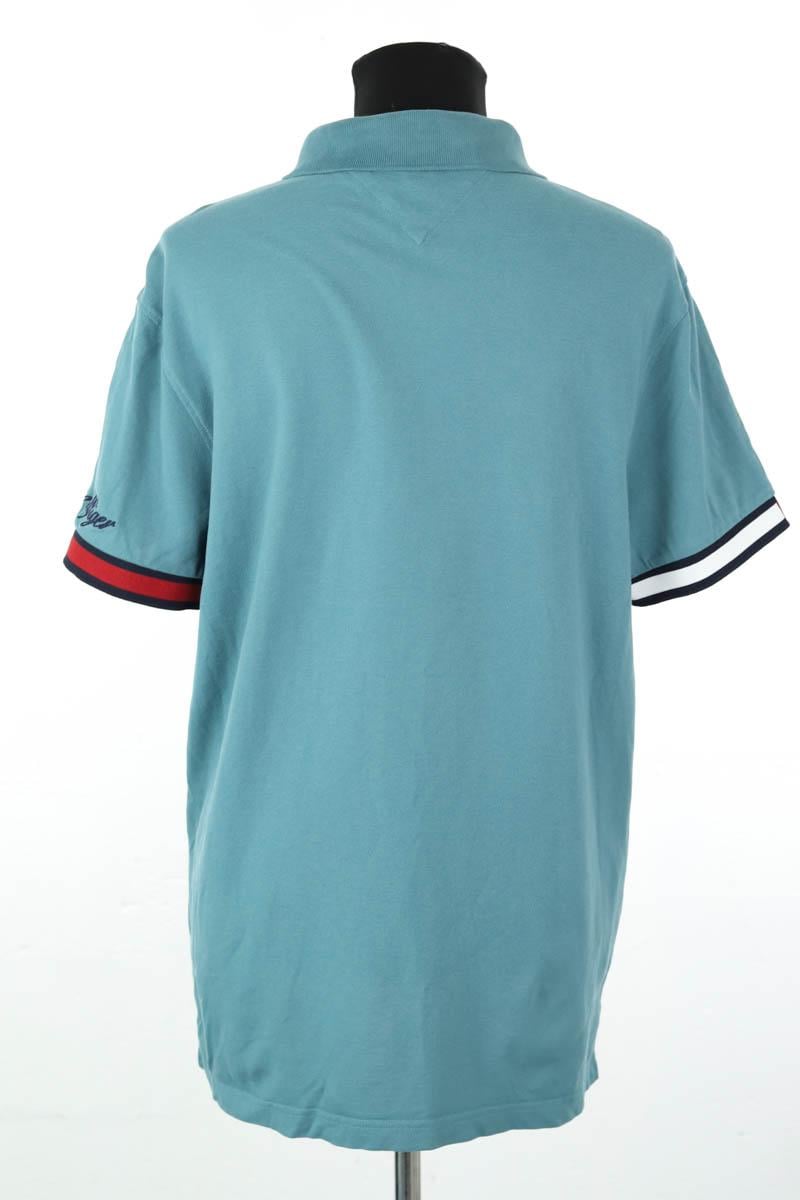 Cotton polo shirt TOMMY HILFIGER - SECONDE MAIN Blue
