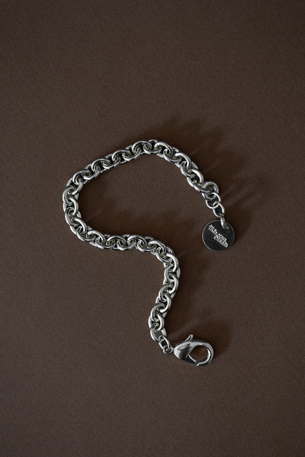 Maxi gold-plated bracelet MONSIEUR SIMONE Silver