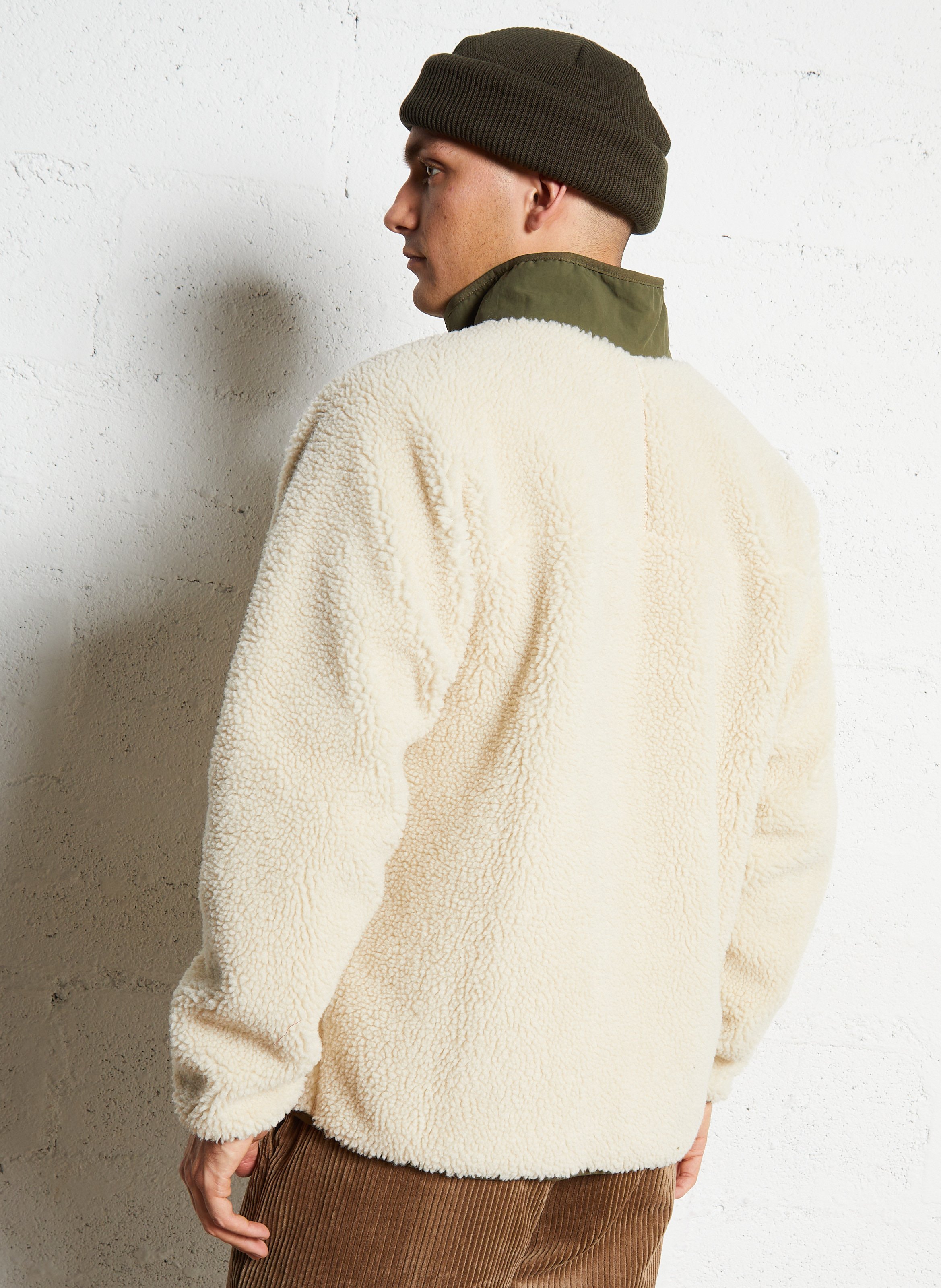 Sherpa high neck jacket PATAGONIA Beige
