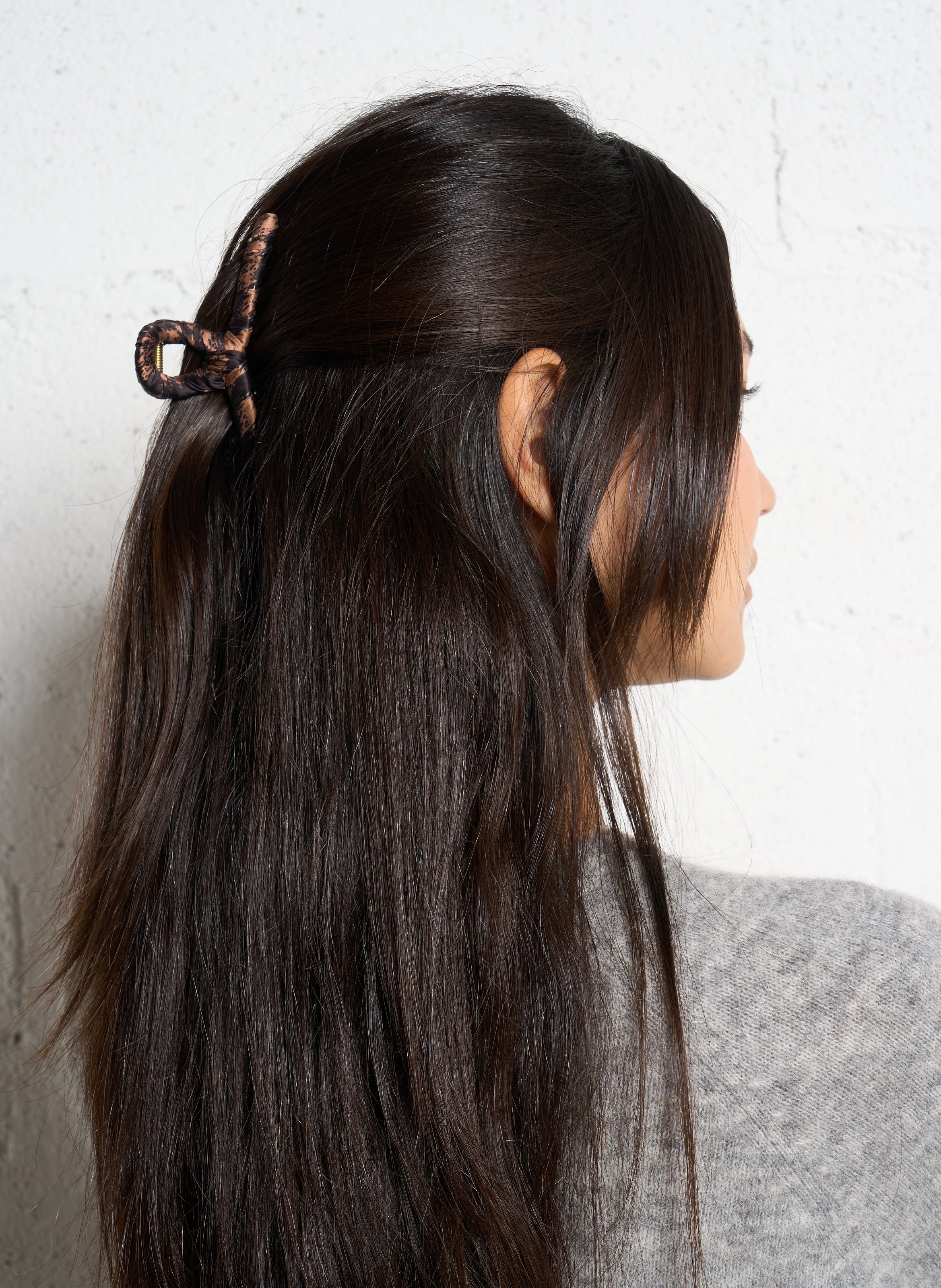 Haarspange mit Fantasiedekor BECKSONDERGAARD Braun