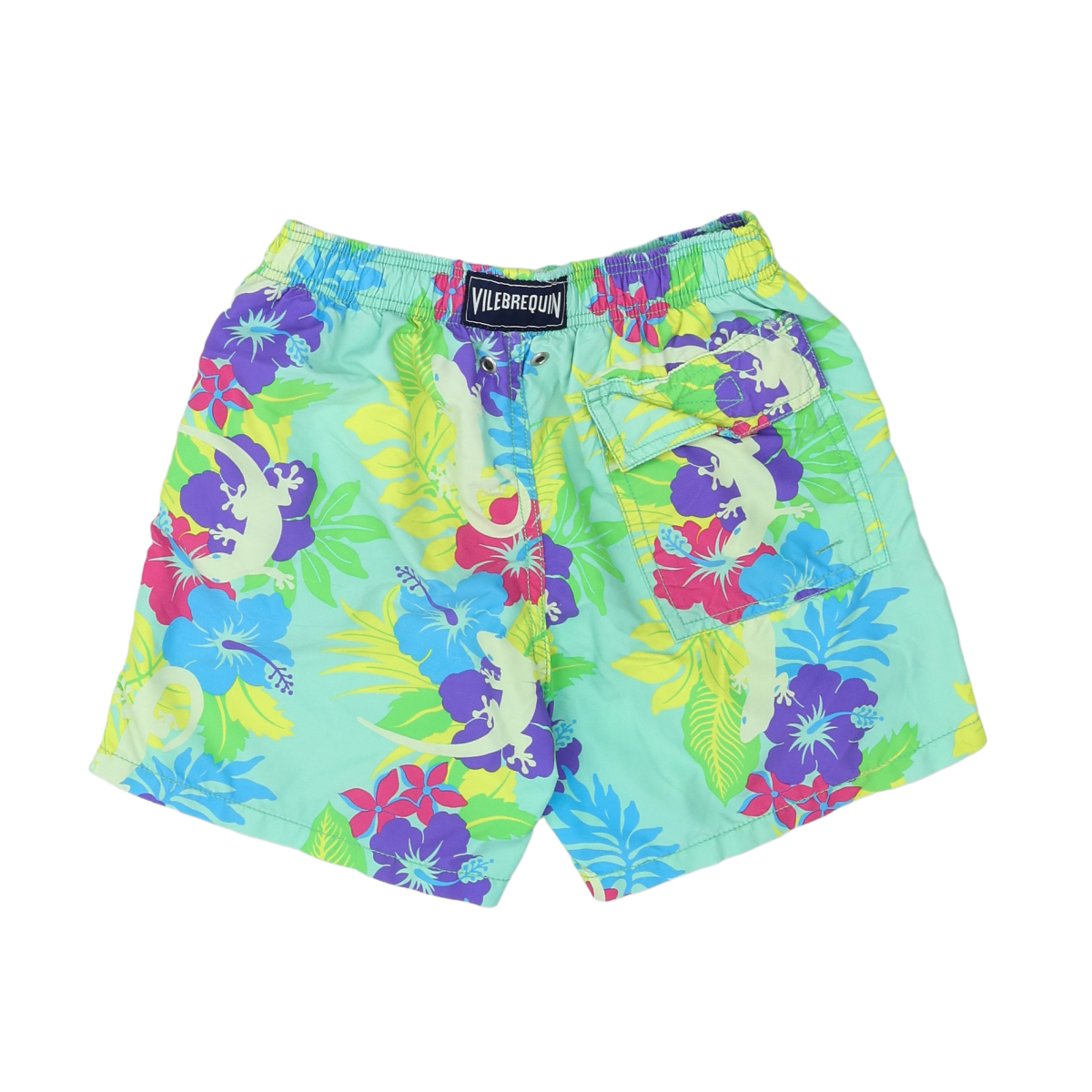 Green children's swim shorts - 10 years VILEBREQUIN - Seconde Main Green