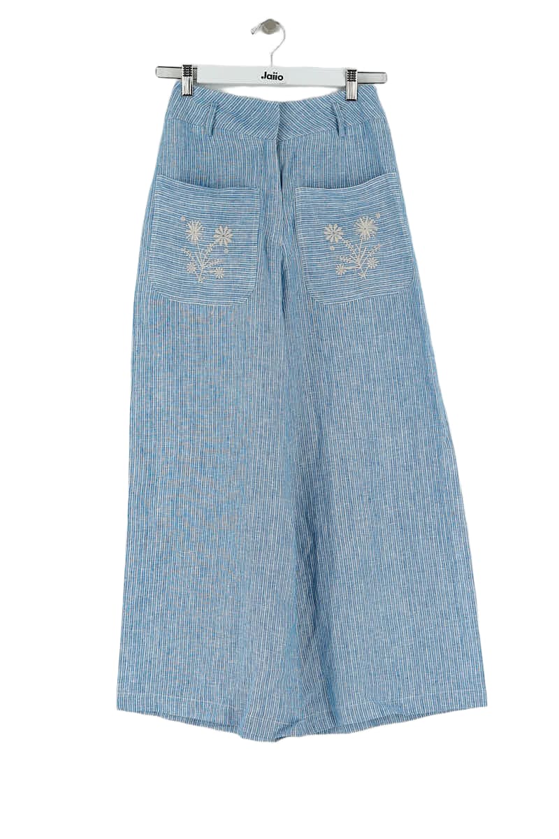Wide trousers LOUISE MISHA - Seconde Main Blue