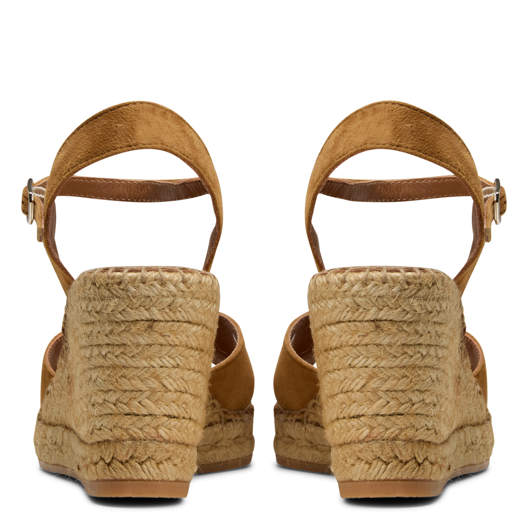 Fabia leather wedge sandals MELLOW YELLOW Beige