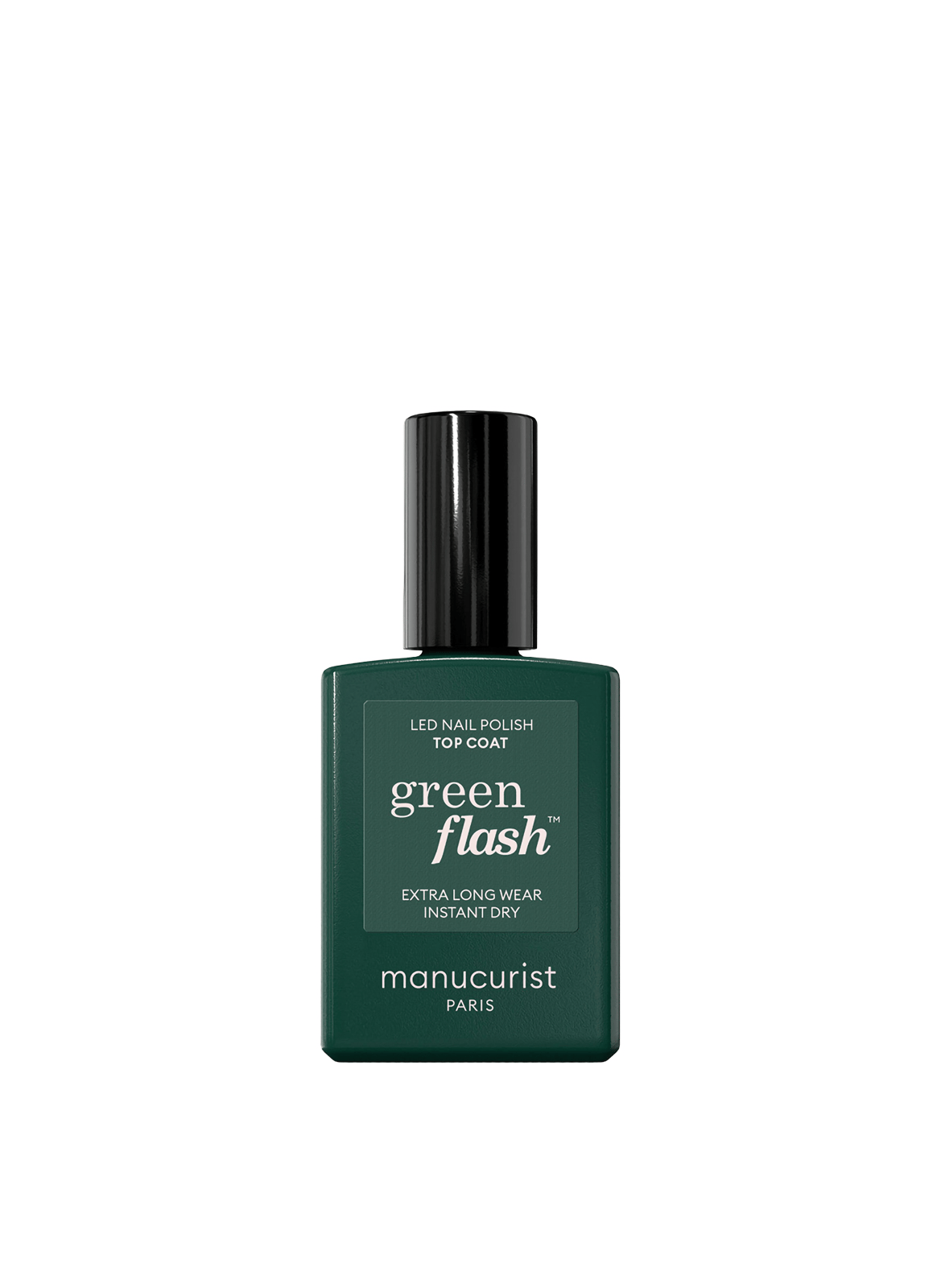 Top coat Green Flash MANUCURIST No color