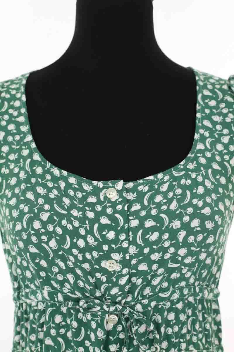 Robe ROUJE - Seconde Main Vert