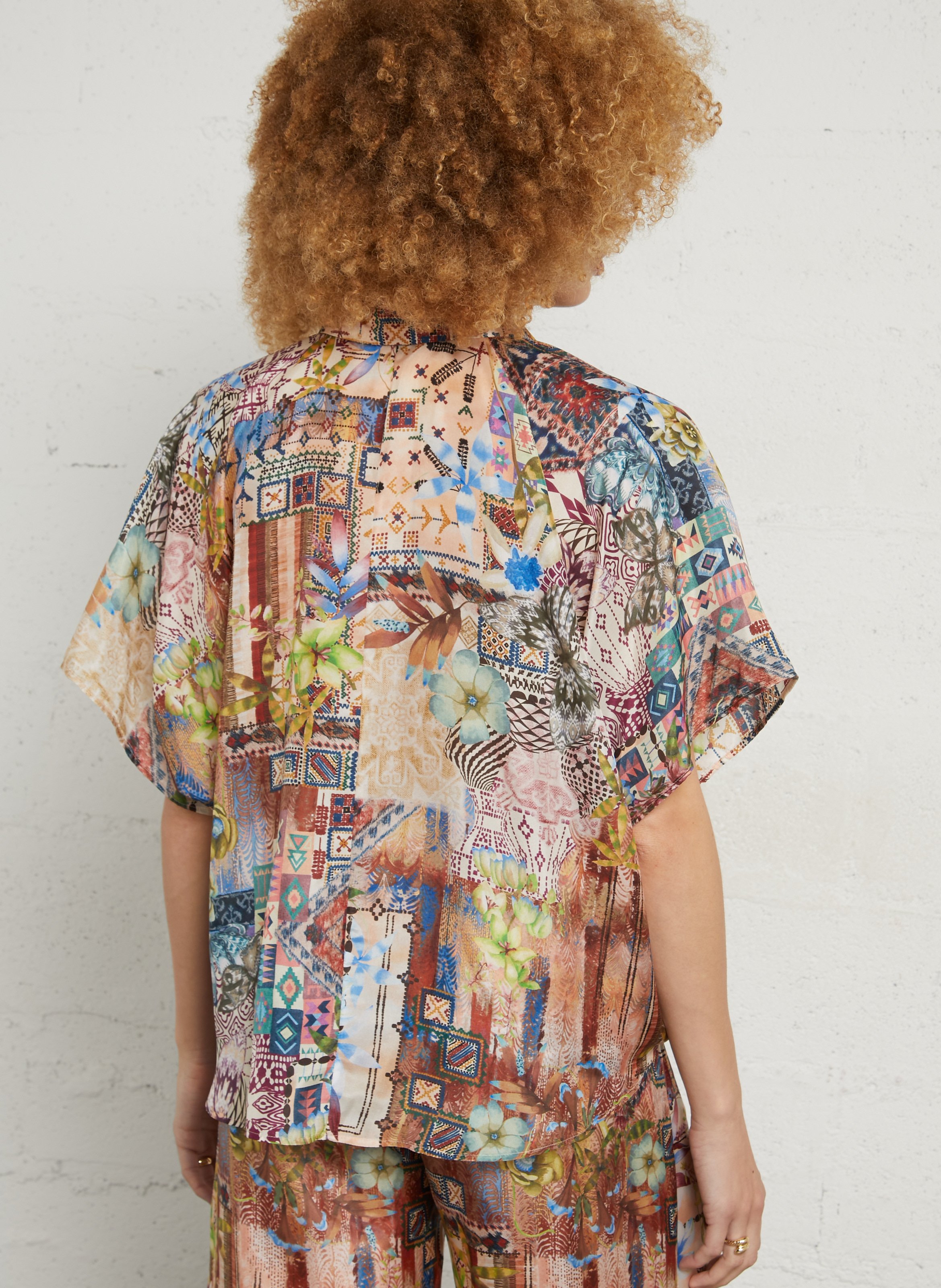Chemise imprimée col classique MOMONI Multicolore