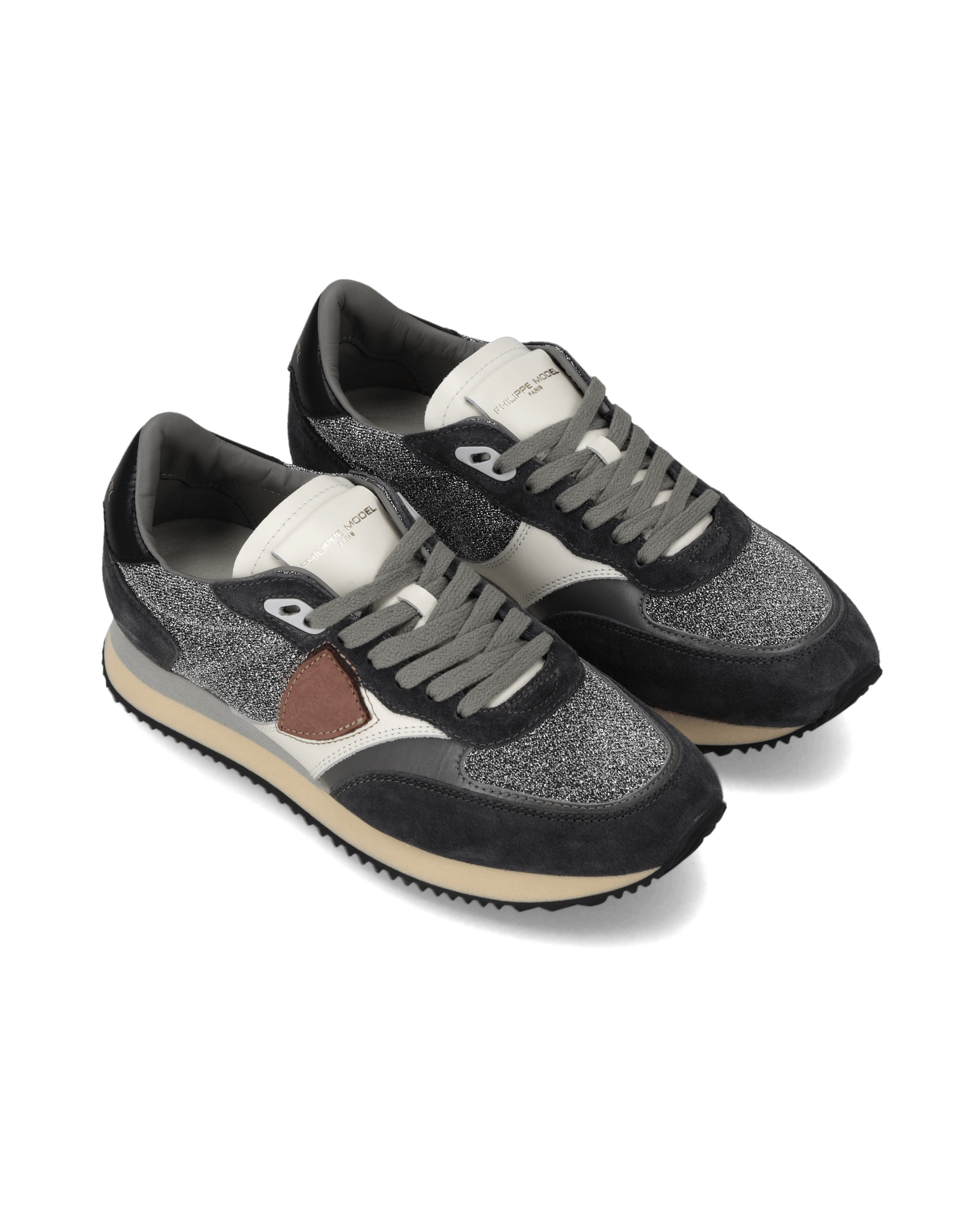 BLVILLE Running Sneakers PHILIPPE MODEL Silver