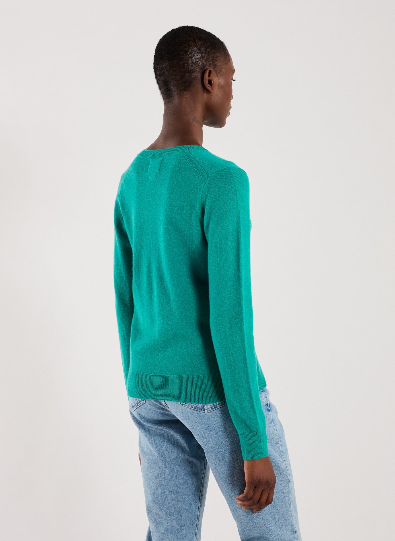 Cashmere sweater AU PRINTEMPS PARIS Green