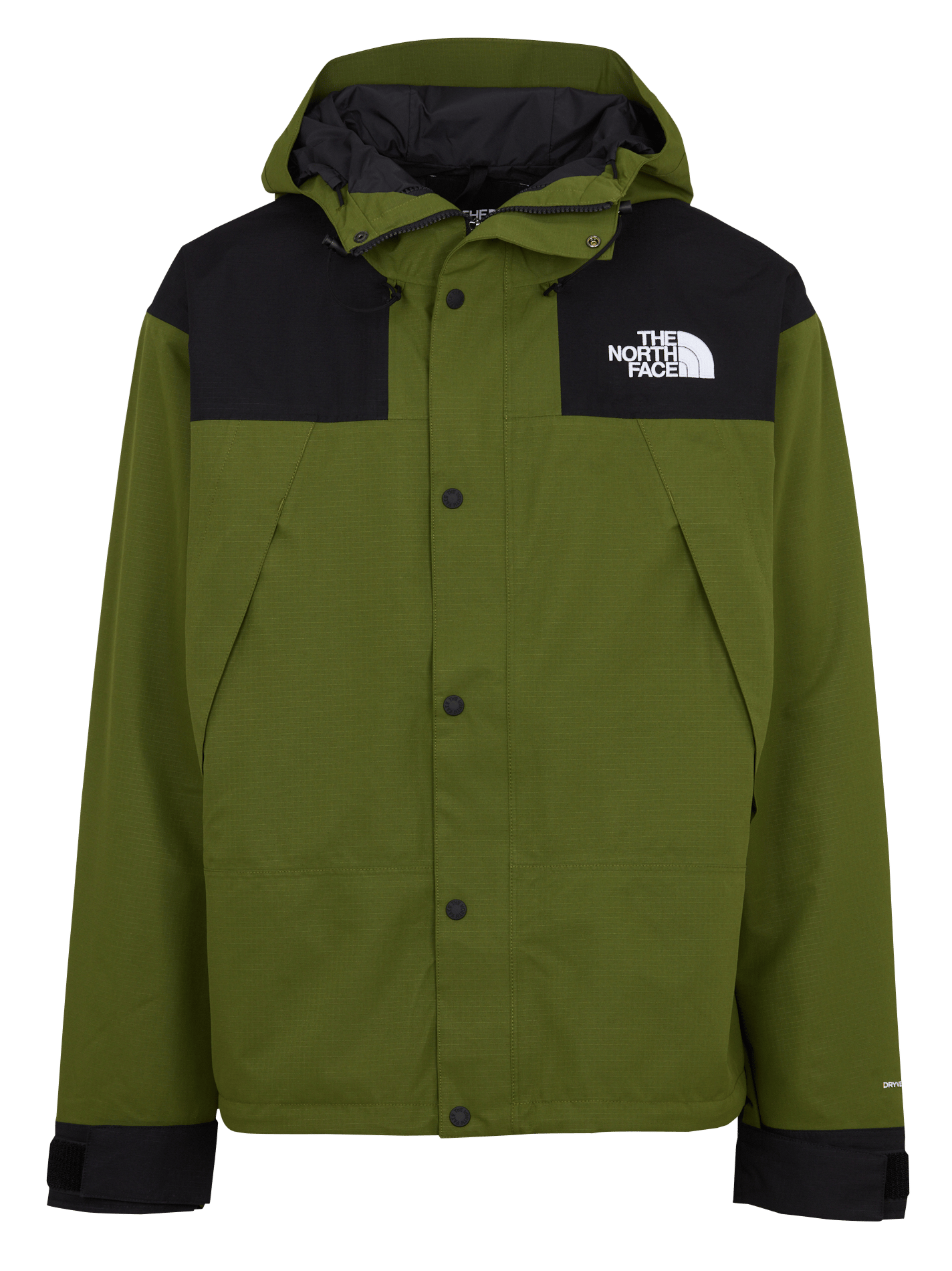 Hooded windbreaker jacket THE NORTH FACE Green