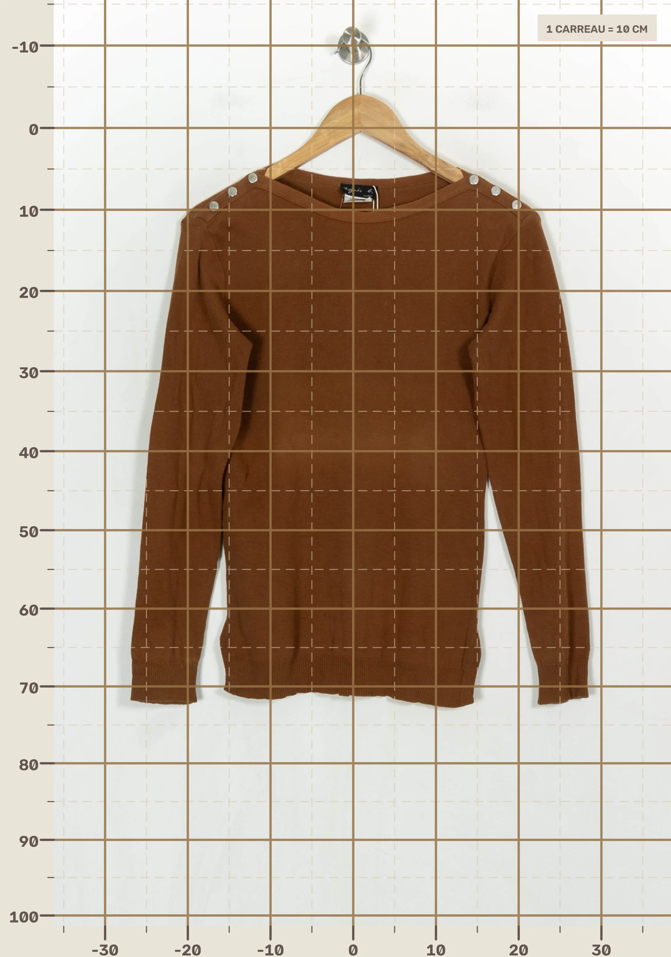 Knitwear AGNES B. - Seconde Main Brown