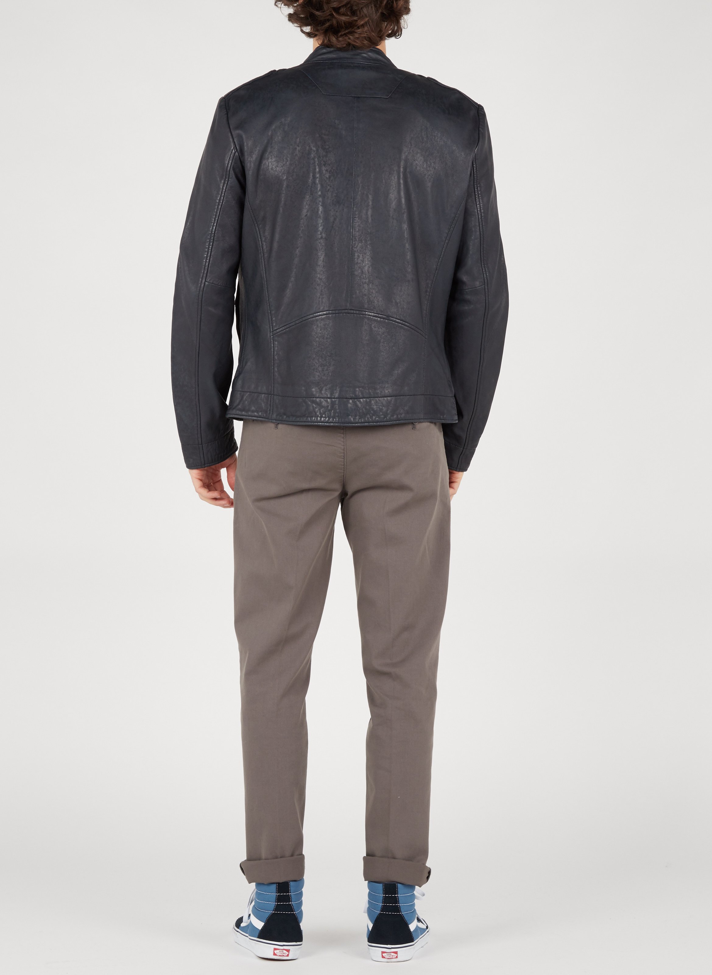 Chino slim-fit en coton mélangé MARC O'POLO Gris