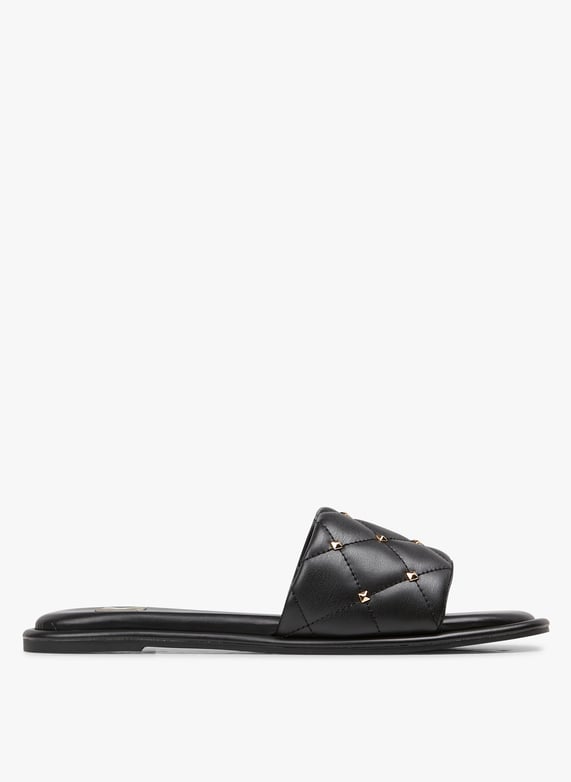 Michael kors slides womens grey on sale