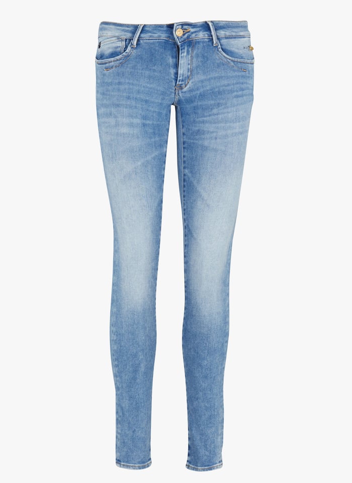Low rise Skinny Jeans Blue Le Temps Des Cerises Women Place
