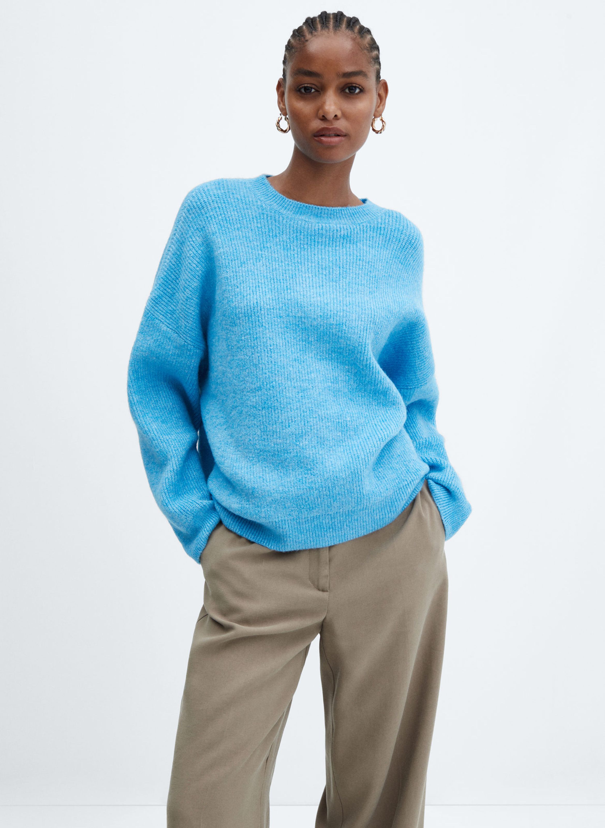 Sweater turquoise clearance