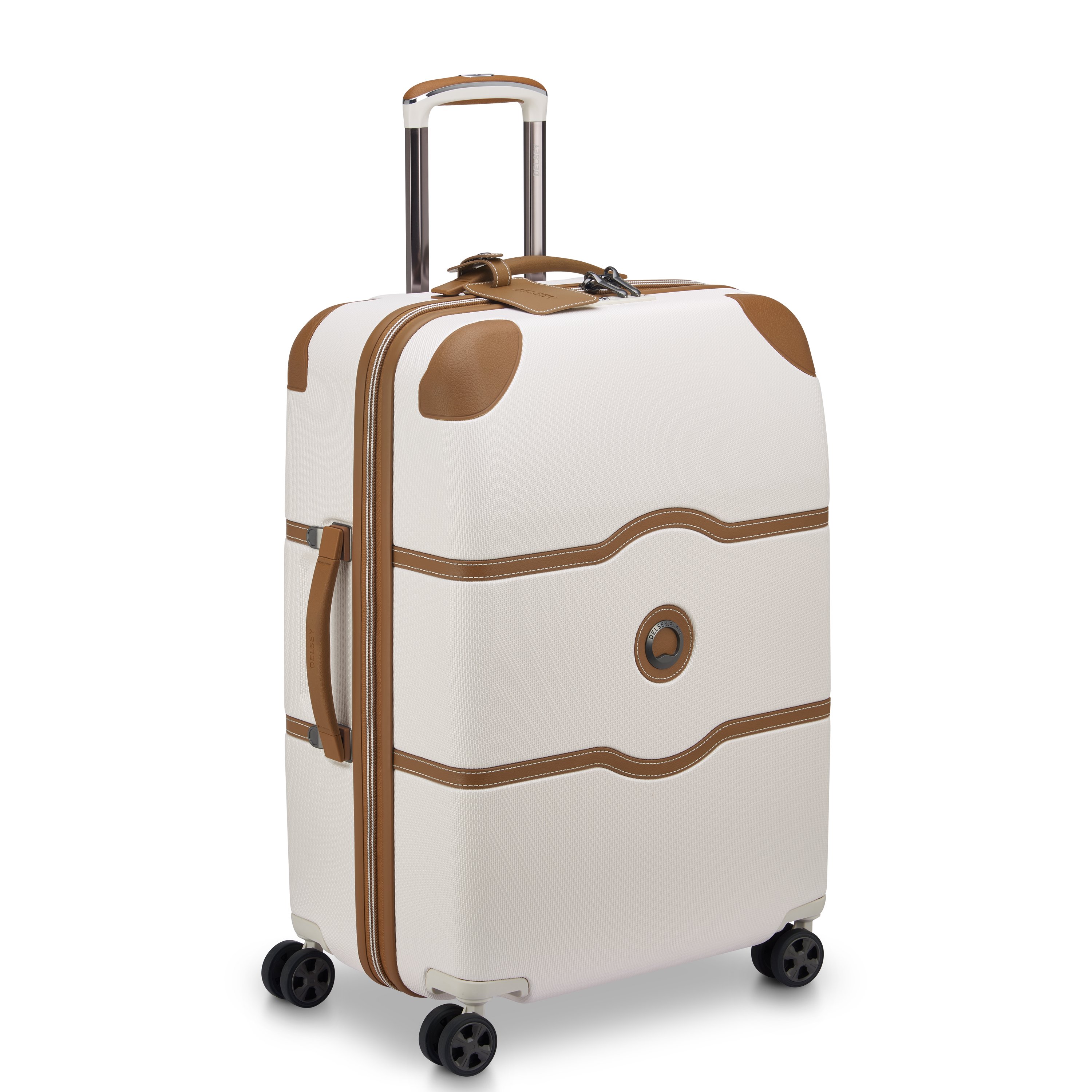 Rigid hold suitcase DELSEY PARIS Beige