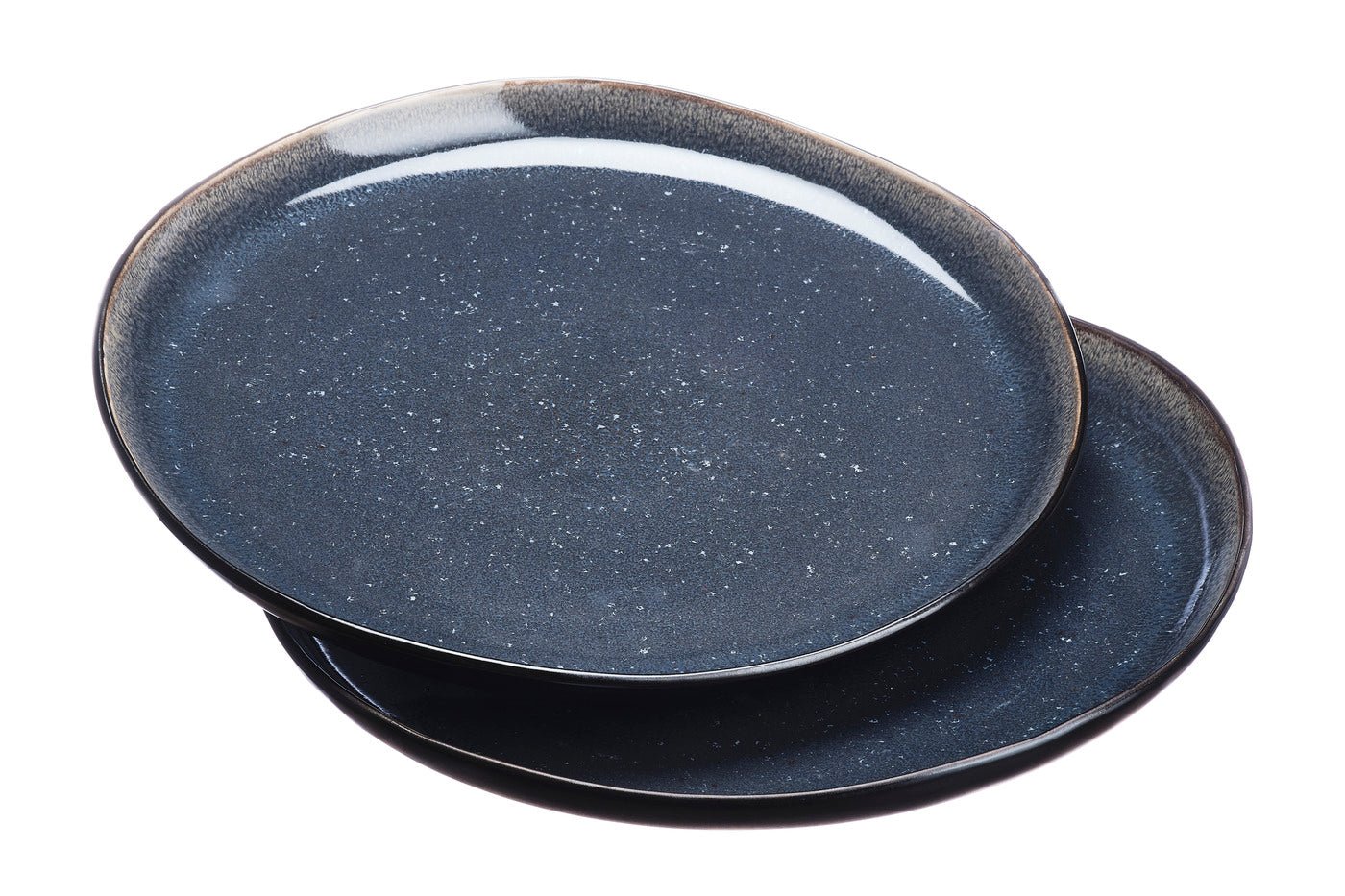 Plateau de service iris ø32cm - 2 pièces - bleu nuit BJORN Bleu