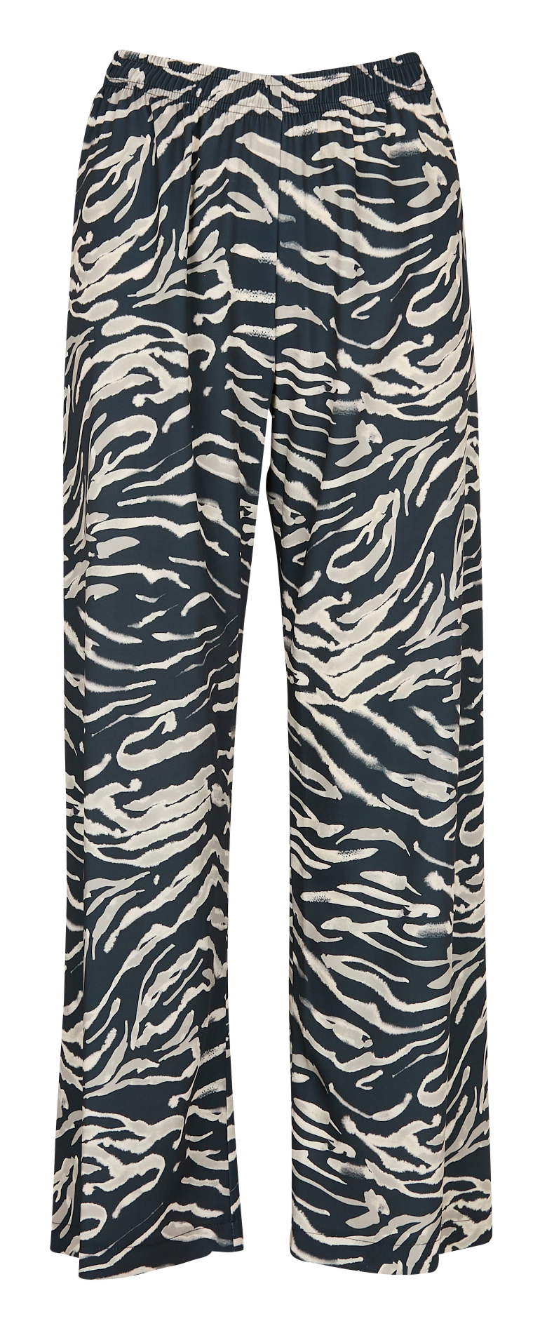 Floral-print fluid trousers IMPERIAL Black