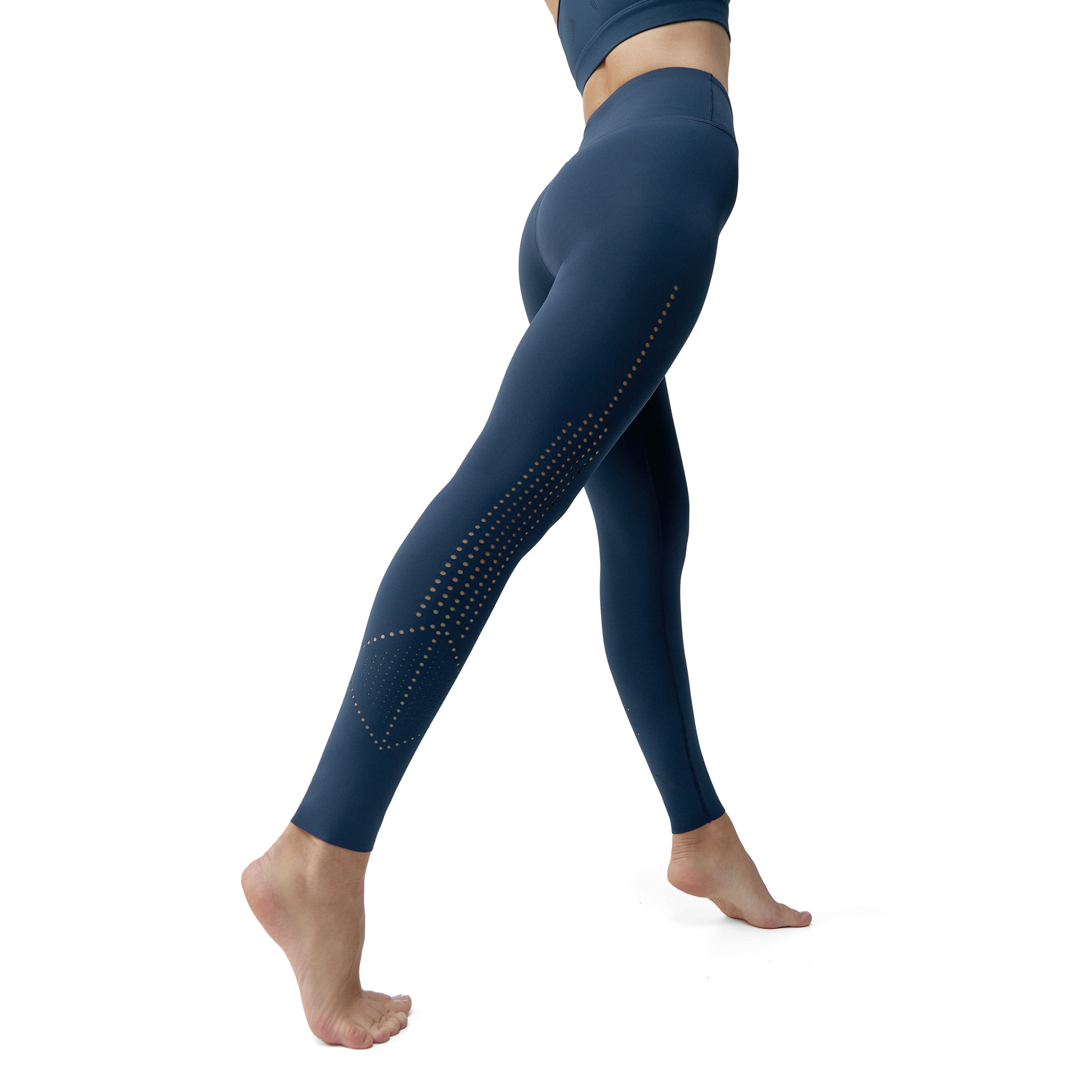 Legging with a unique design BORN LIVING YOGA Blue