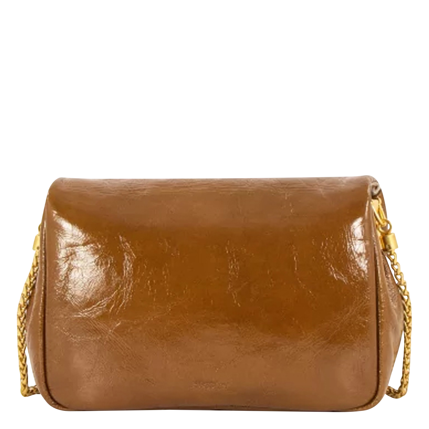 Sac bandoulière en cuir vernis SESSUN Rouge