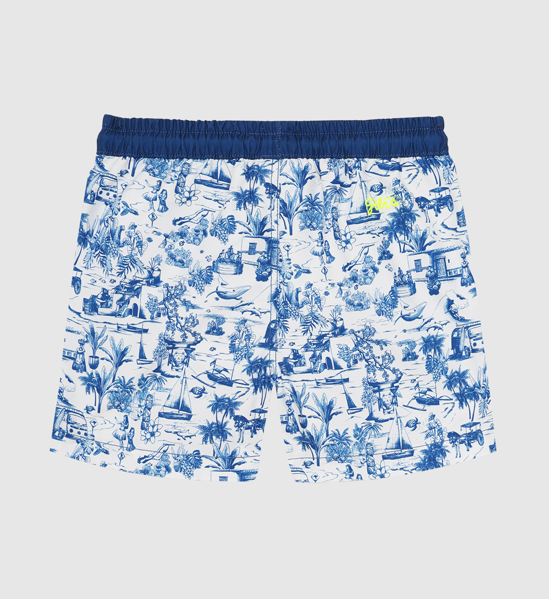 Swim shorts - Around the world GILI'S Blue