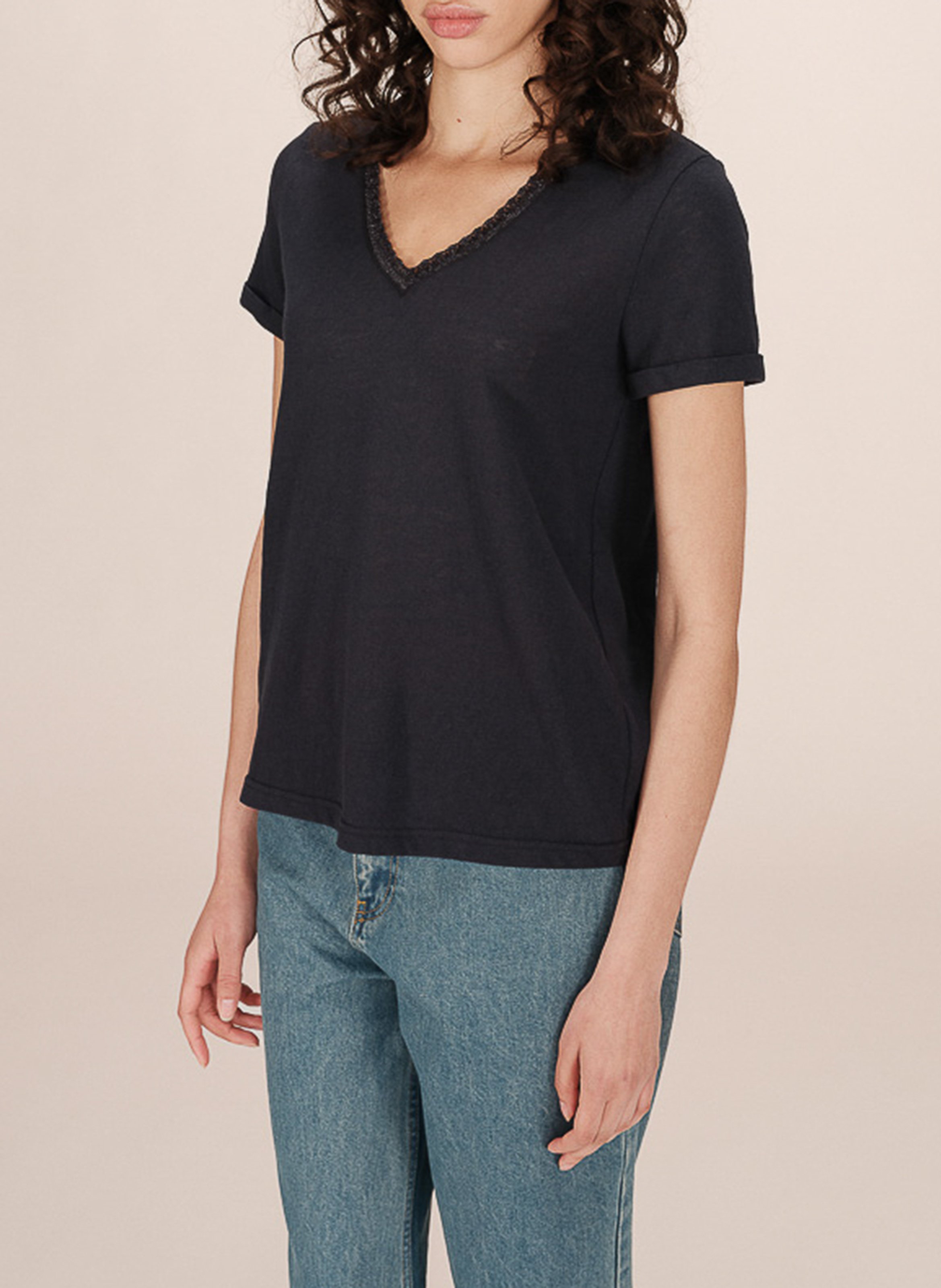 Basic cotton-mix T-shirt GRACE ET MILA