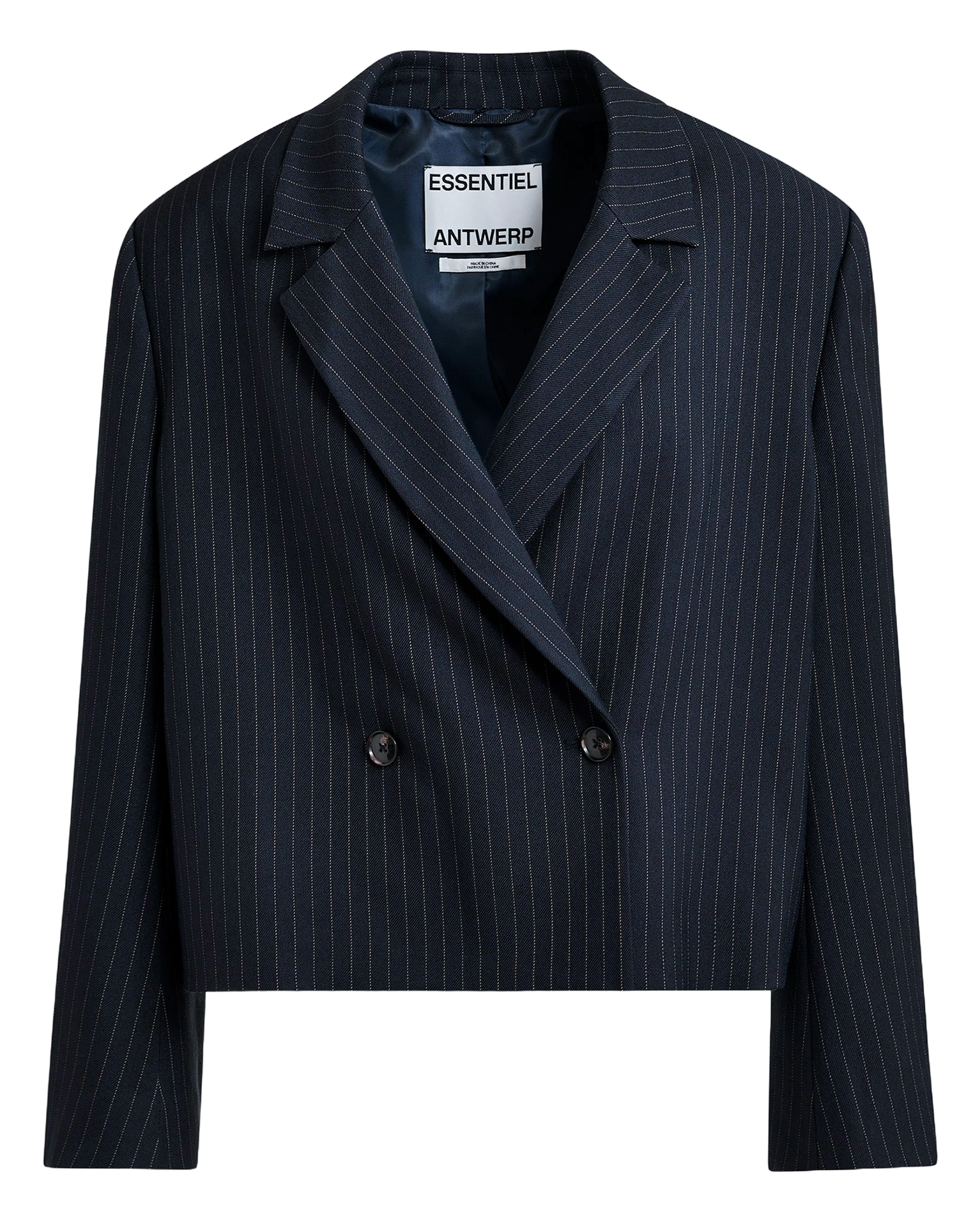 Veste oversize rayée ESSENTIEL ANTWERP Bleu