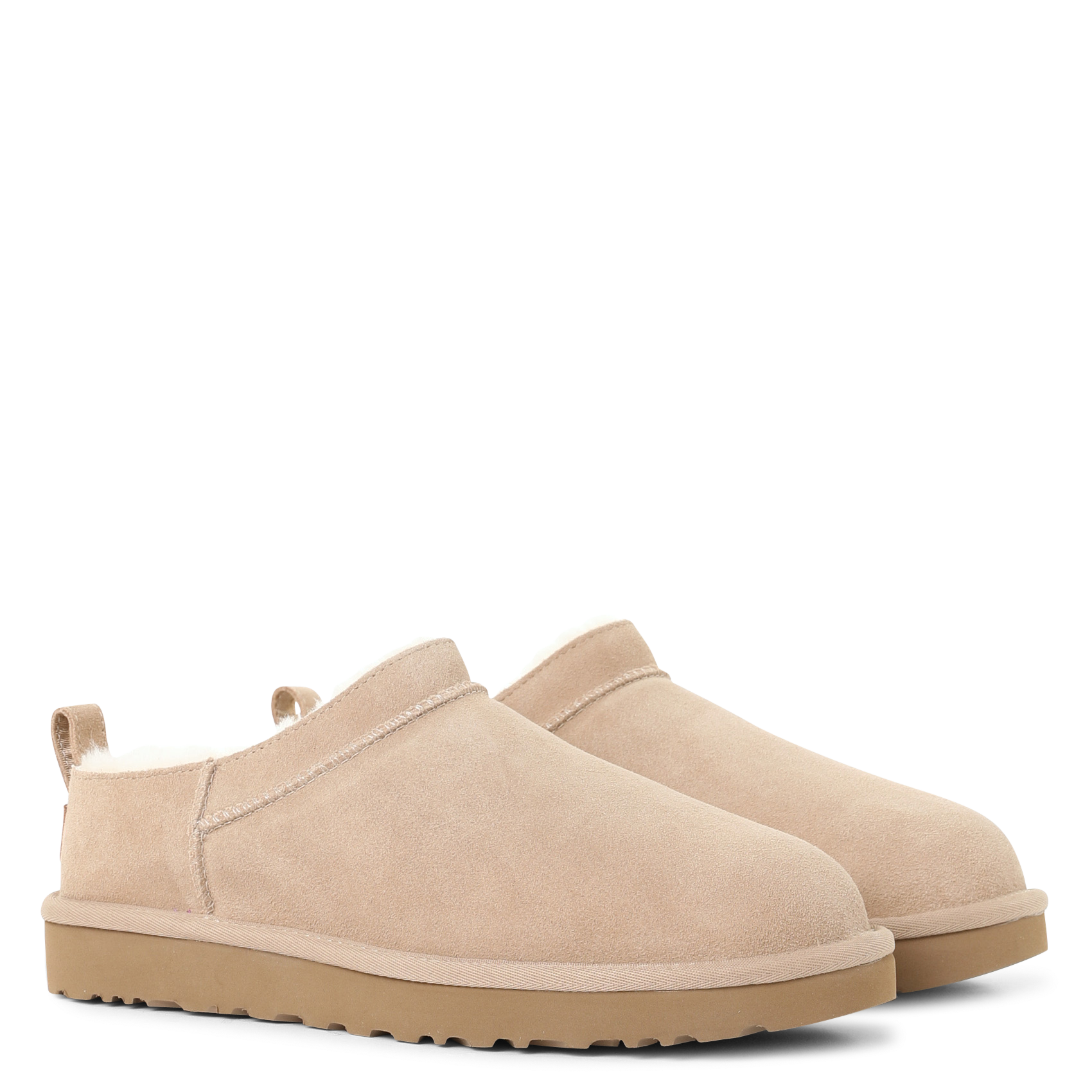 Hoge leren sandalen UGG Beige