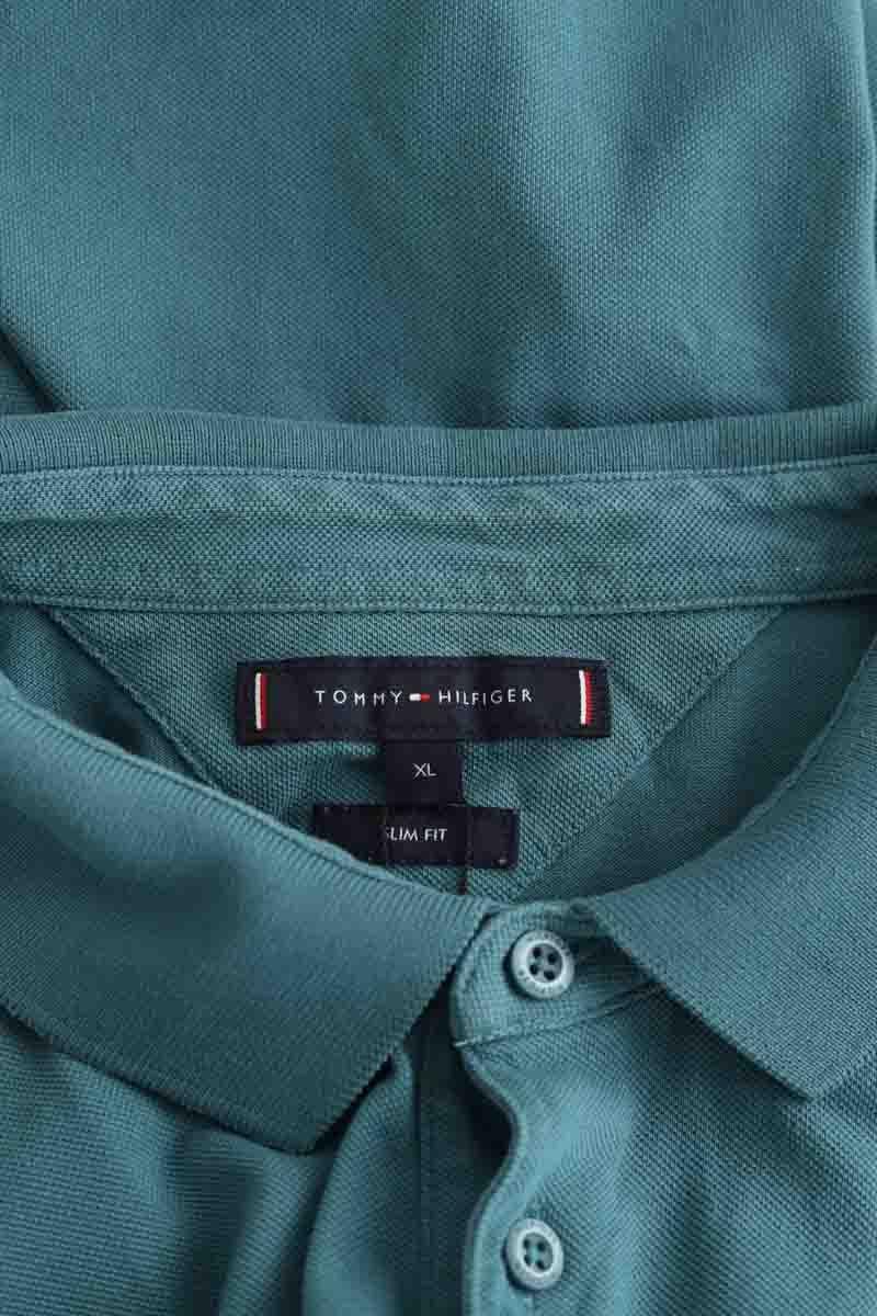 Cotton polo shirt TOMMY HILFIGER - SECONDE MAIN Blue