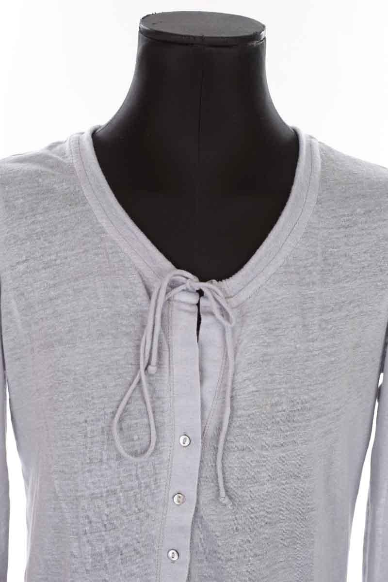 Sweater MAJESTIC FILATURES - SECONDE MAIN Grey