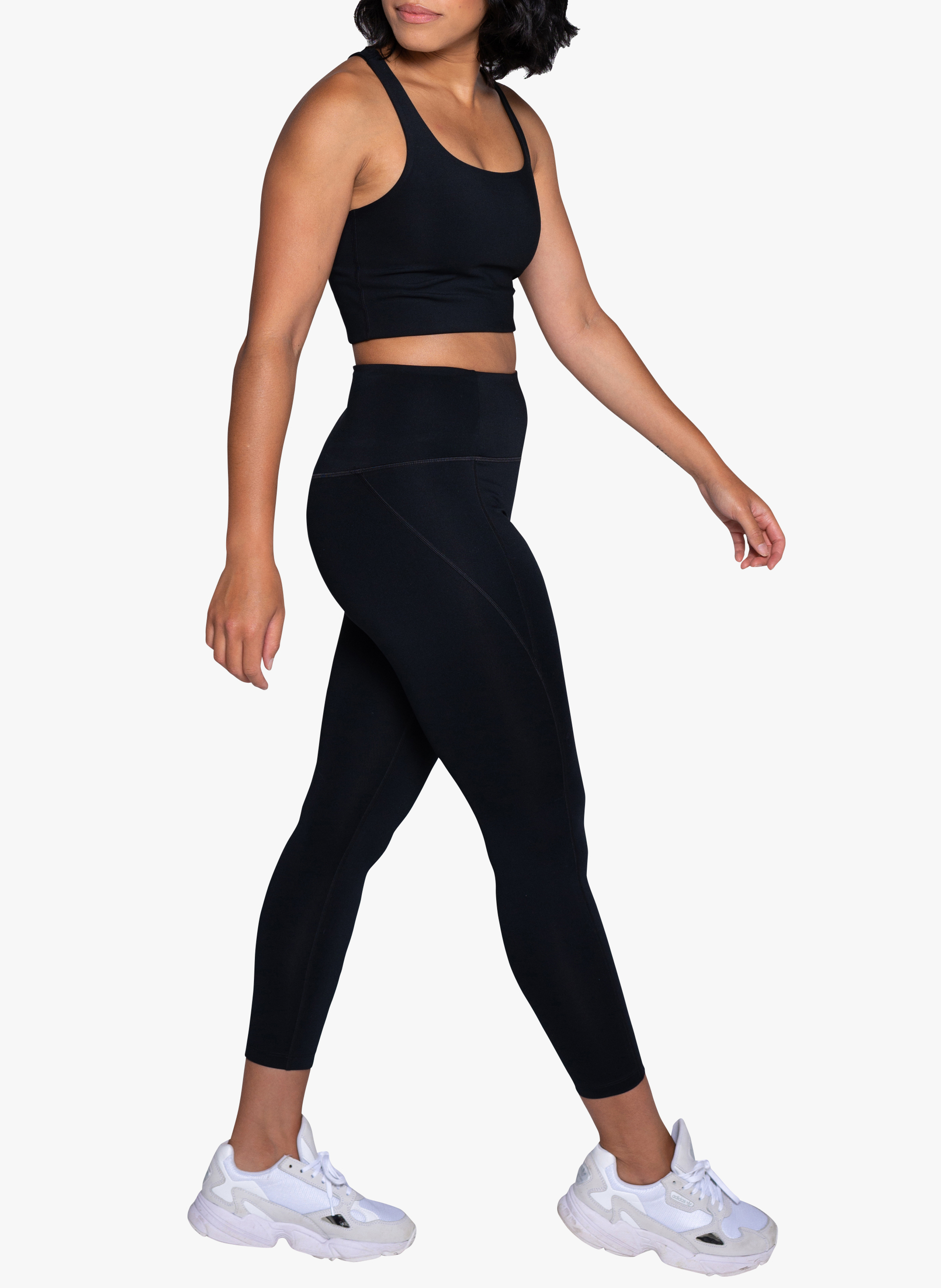 Brassière dos nageur  GIRLFRIEND COLLECTIVE Noir