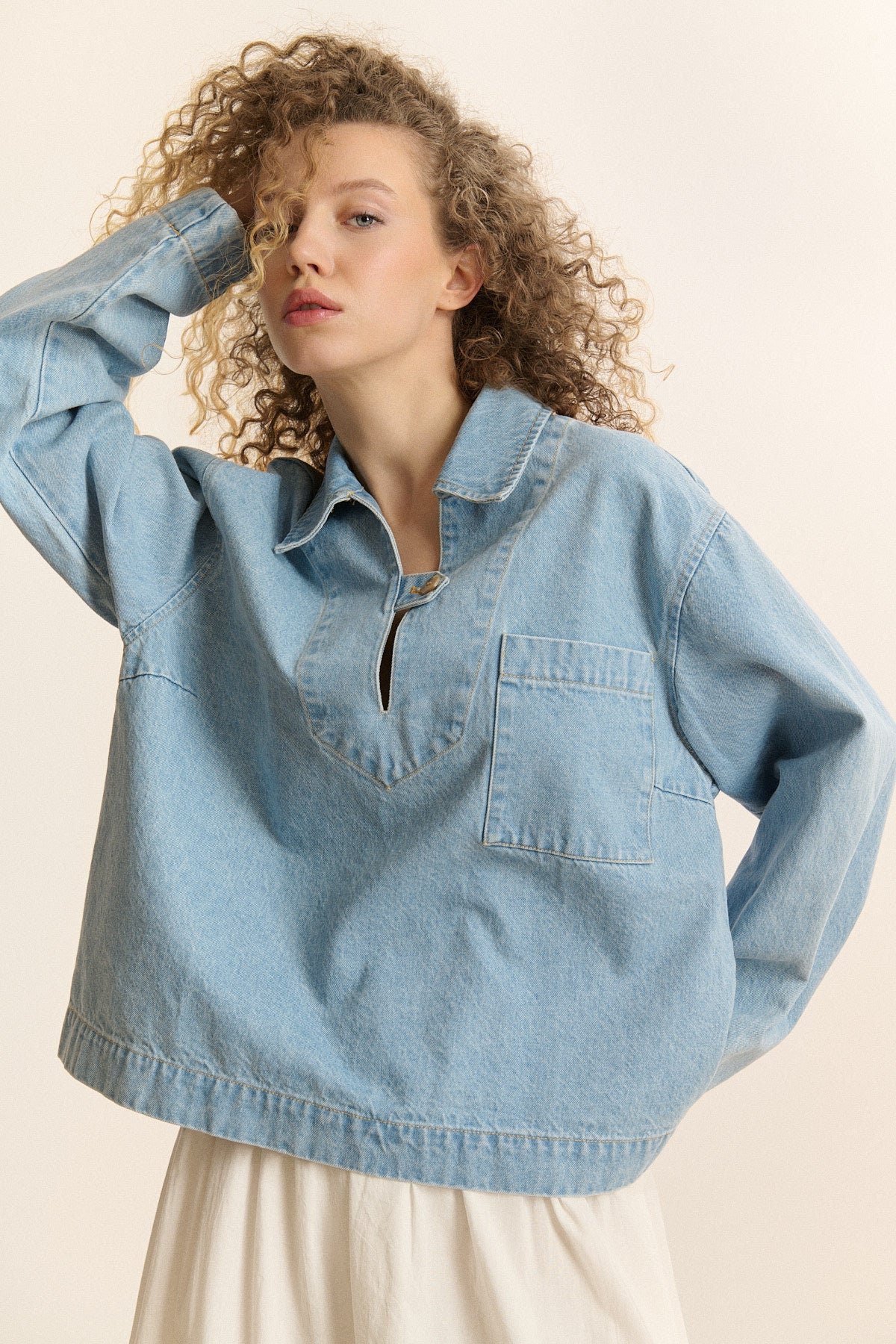 Denim jacket GARANCE PARIS Blue