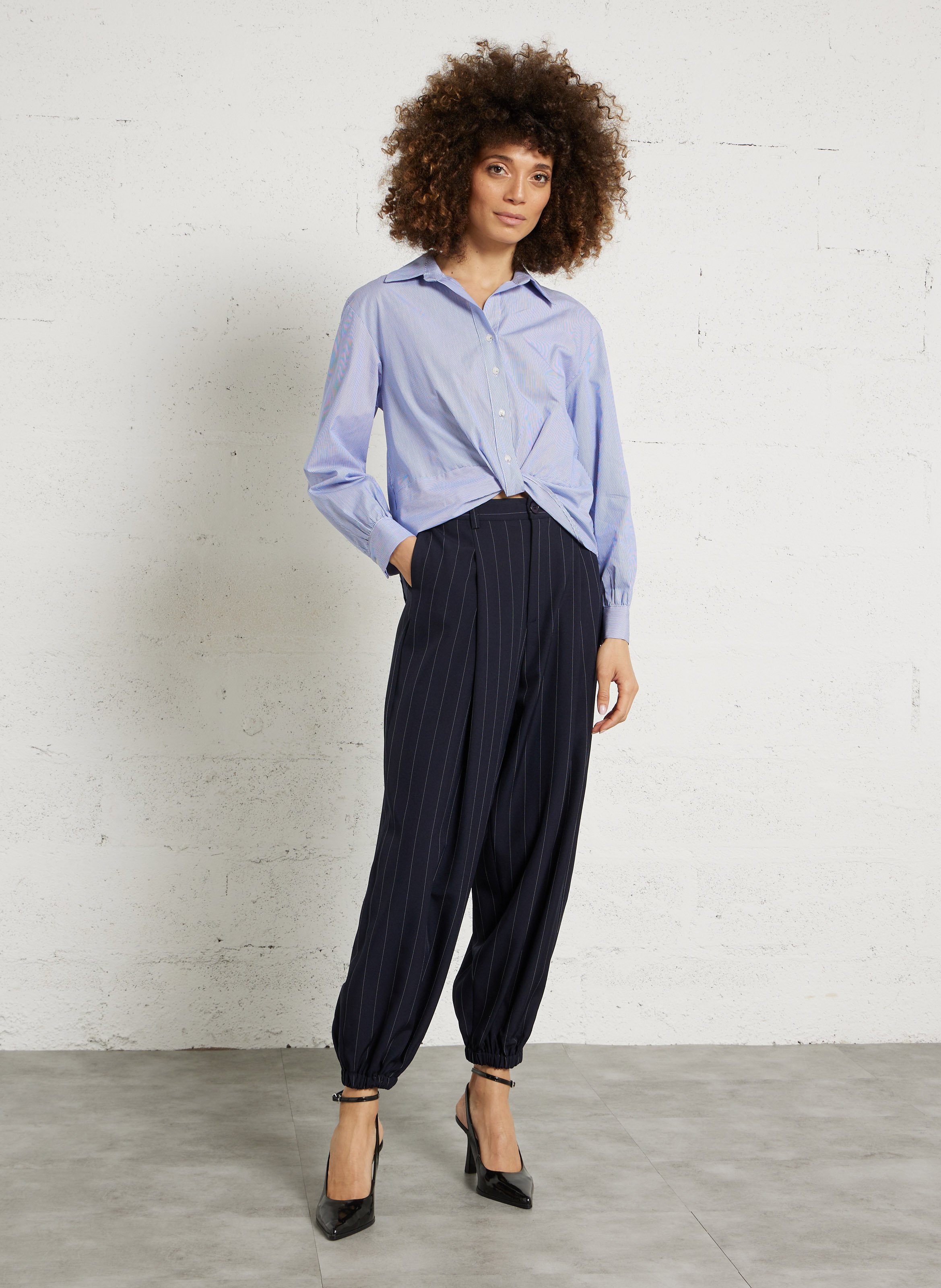 Classic Cotton Shirt PLEASE White