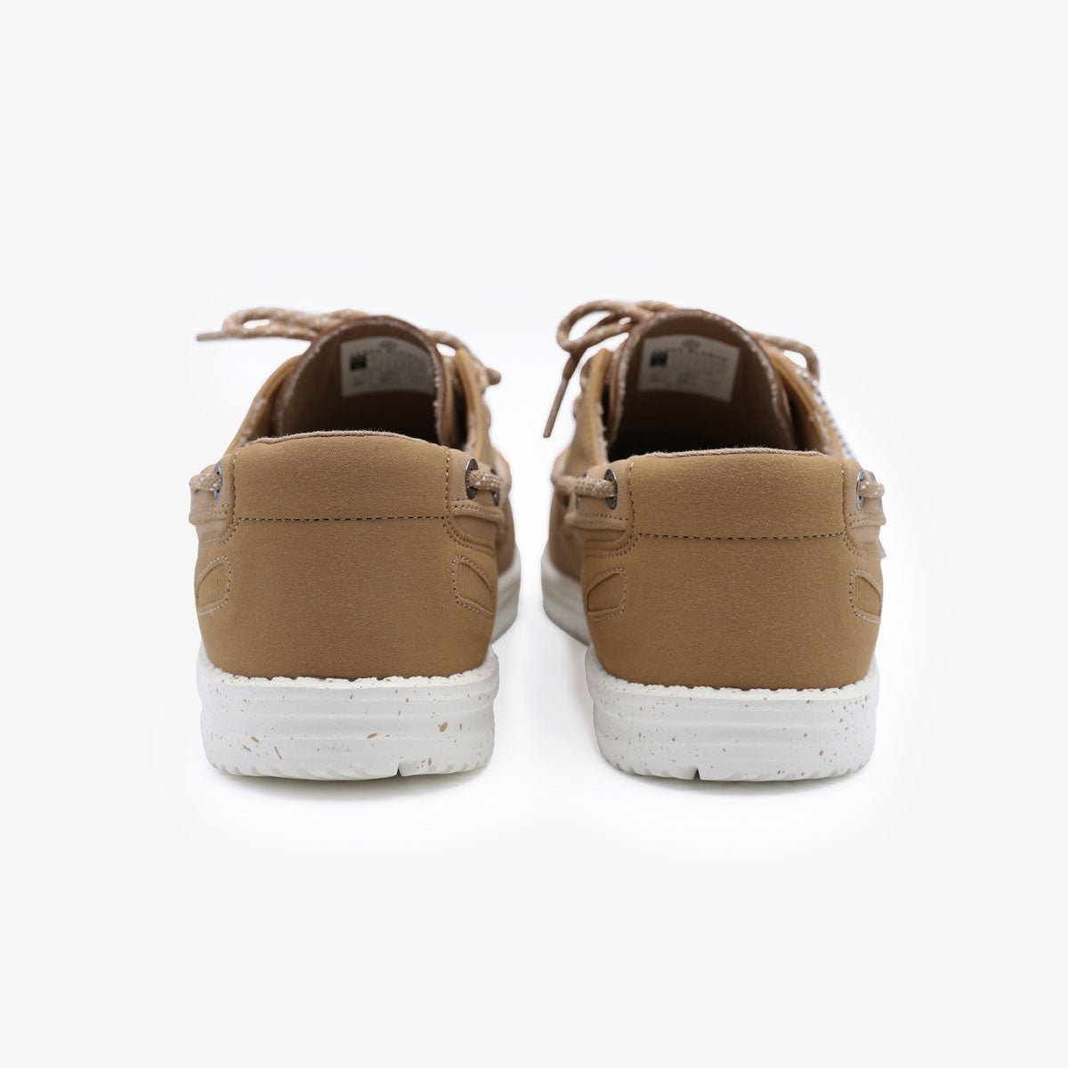 Nubuck deck shoes SERGE BLANCO Beige