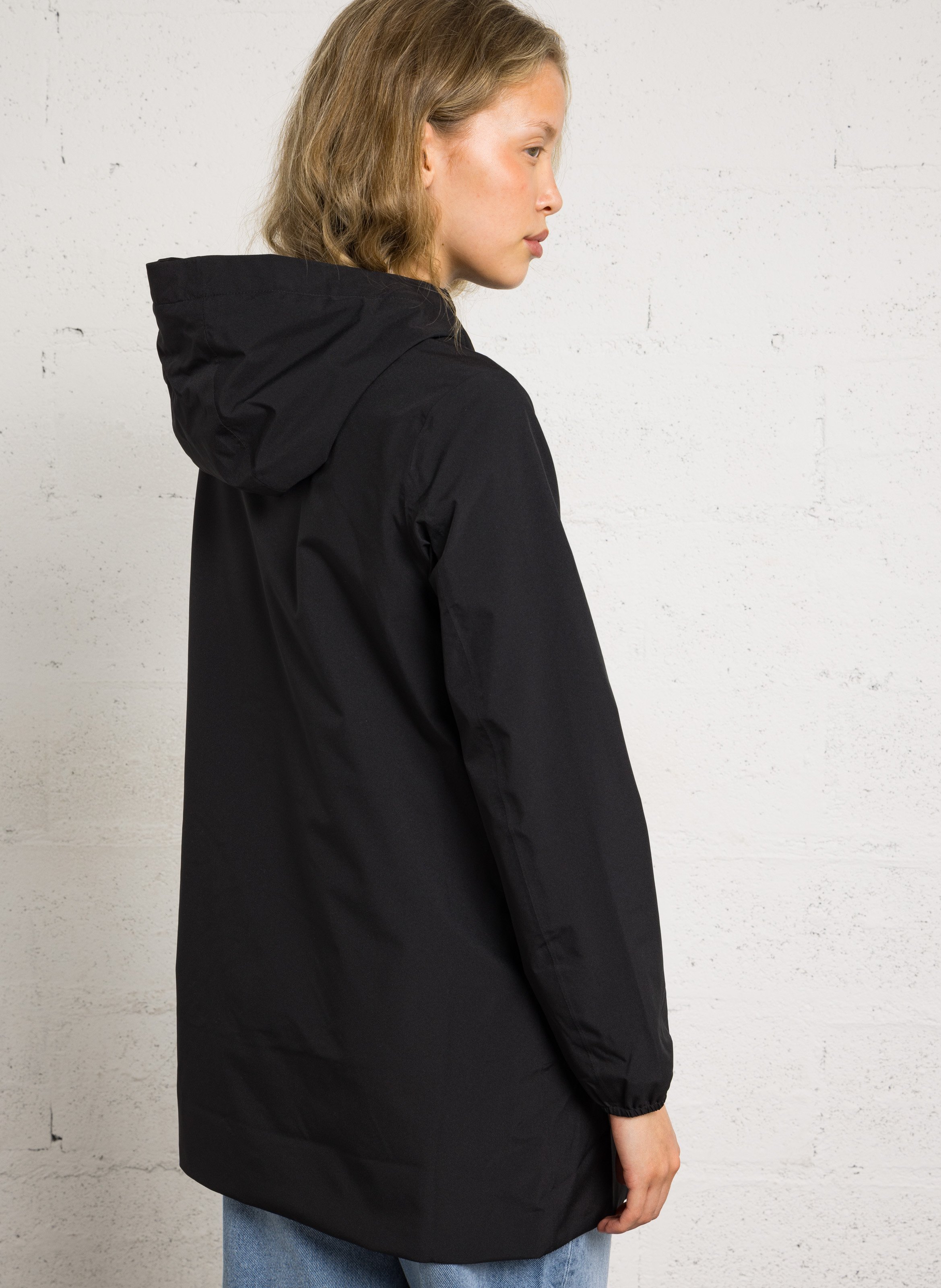 Regenjacke mit Stehkragen K-WAY Schwarz