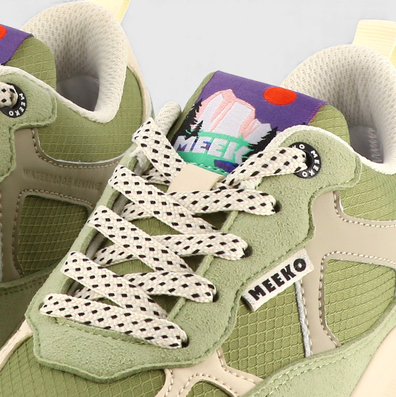 Baskets techniques et durables MEEKO Vert