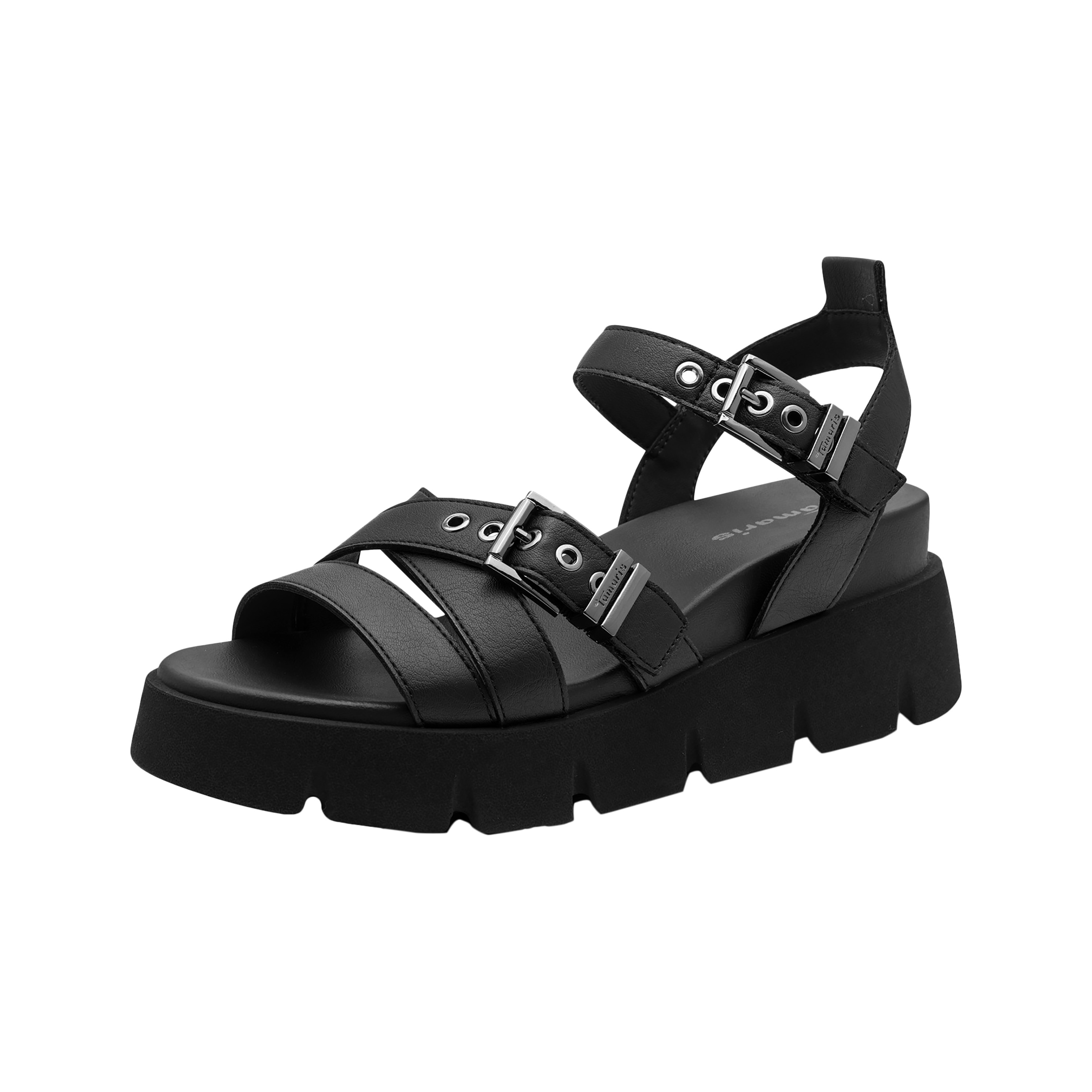Slingback sandals TAMARIS Black