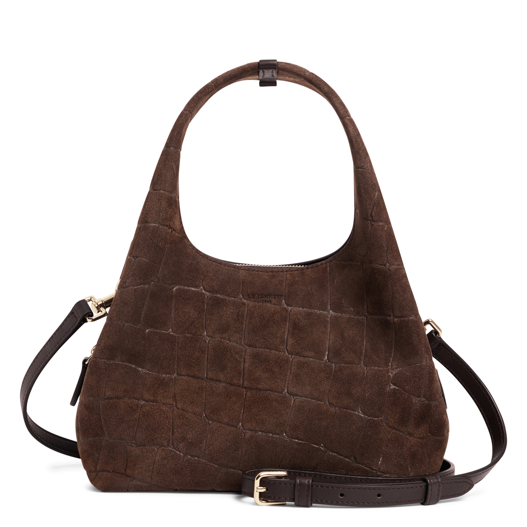 Sac à main en cuir LE TANNEUR Marron